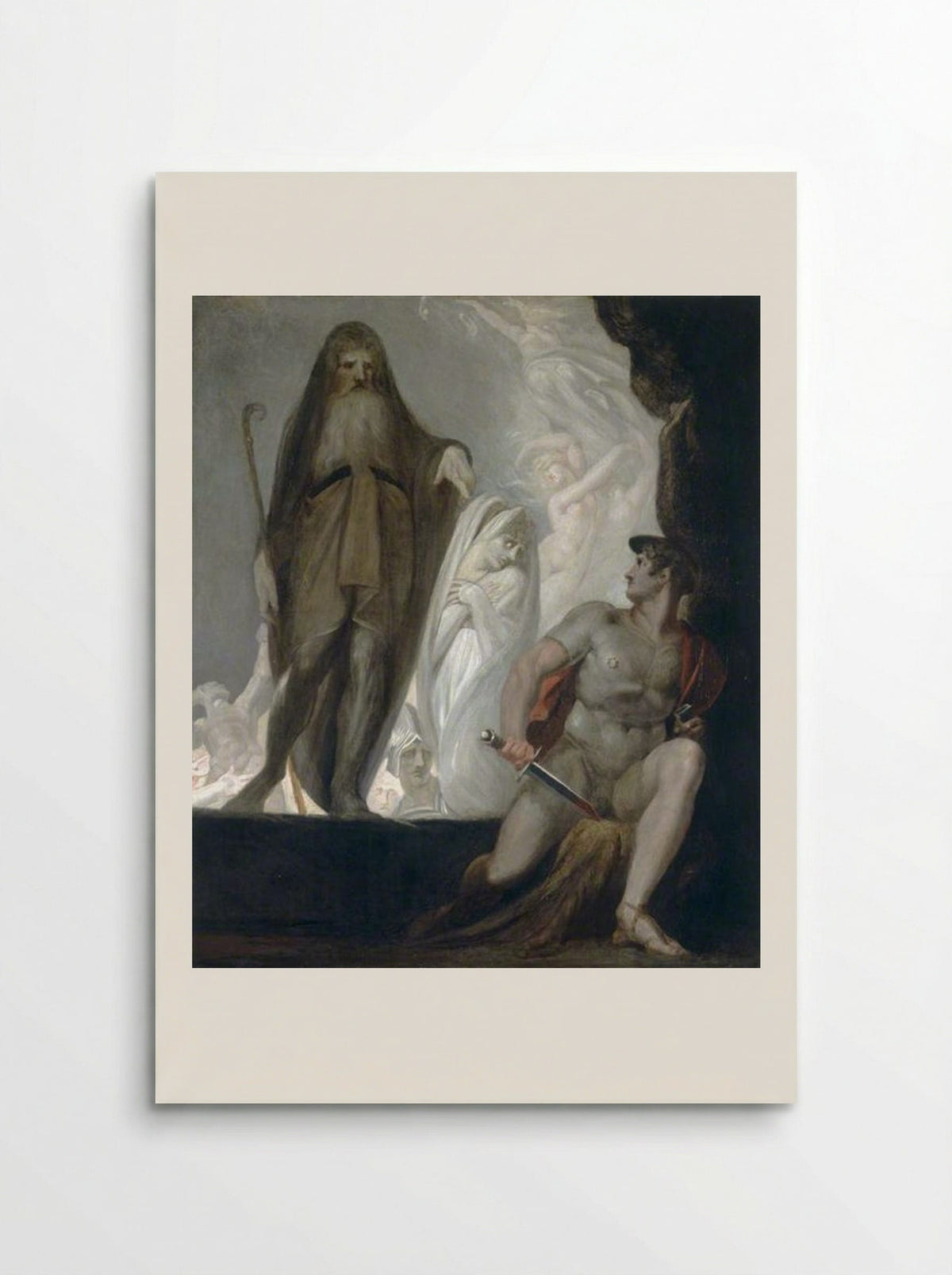 Teiresias Foretells the Future to Odysseus - Henry Fuseli - Poster