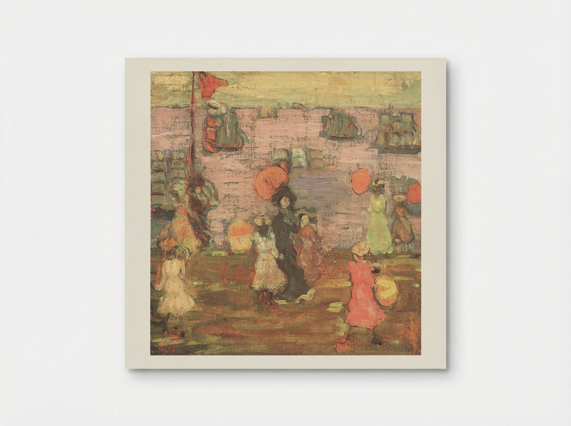 Telegraph Hill - Maurice Prendergast - Poster