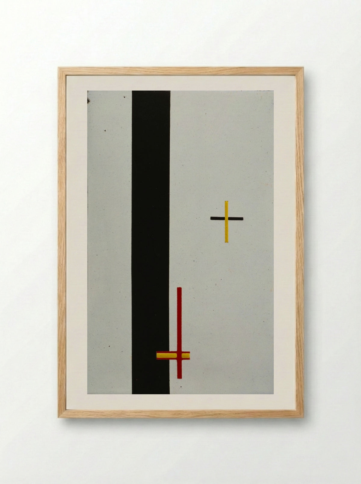 Telephone Picture EM 3 - Laszlo Moholy-Nagy - Framed Print Wood