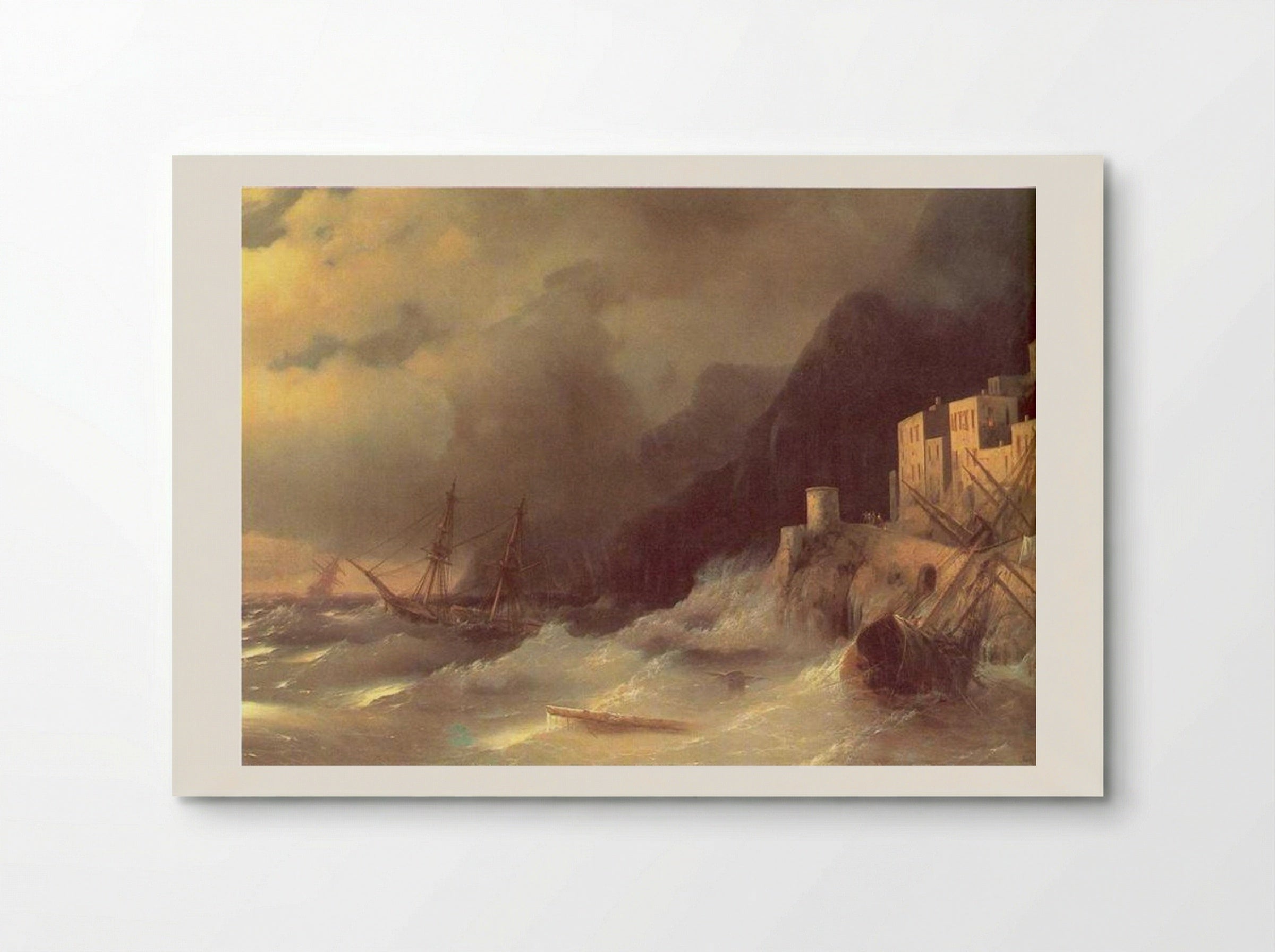 Tempest - Ivan Aivazovsky - Poster