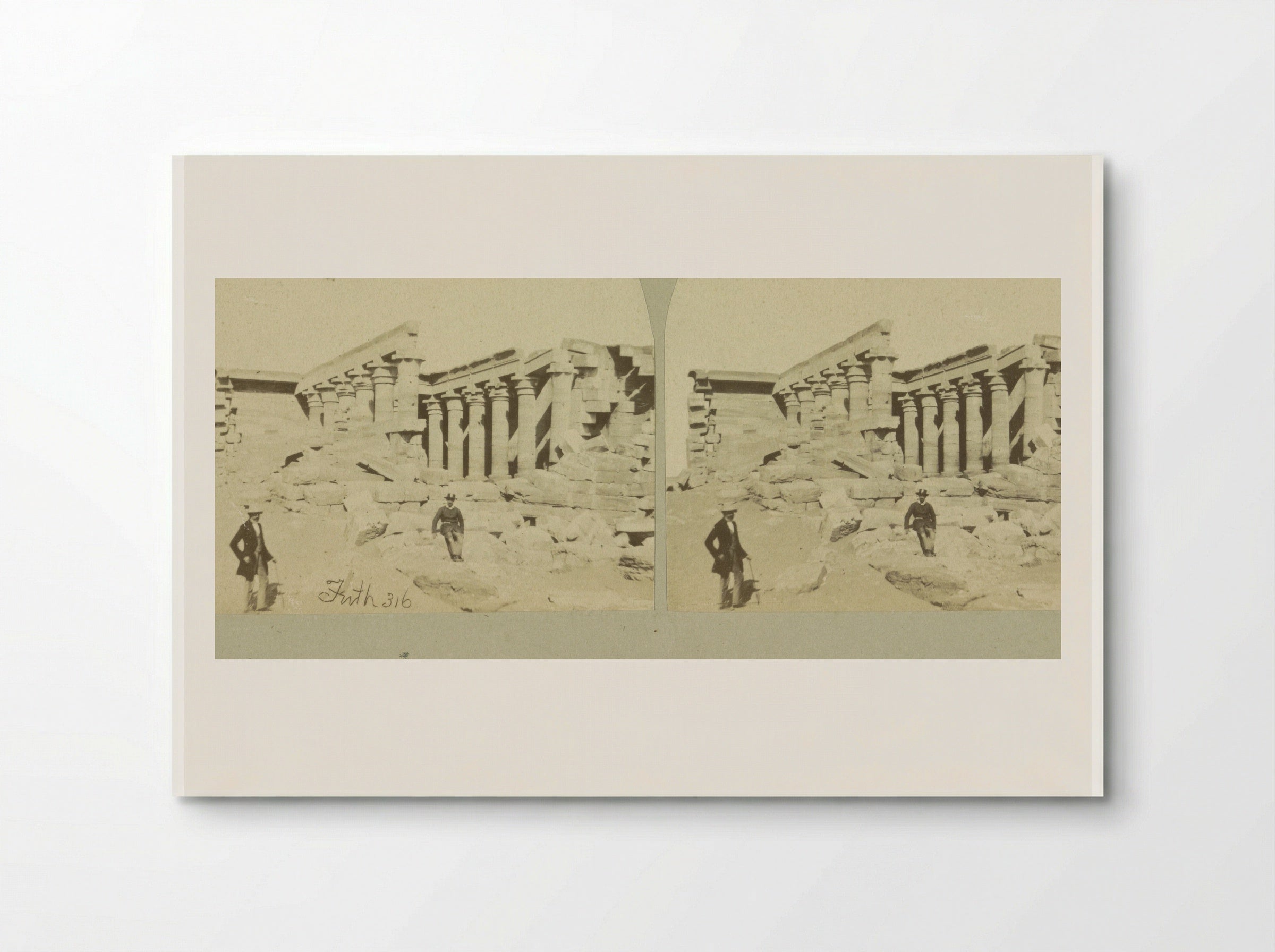 Temple of Kalabsha, Egypt - Francis Frith - Poster