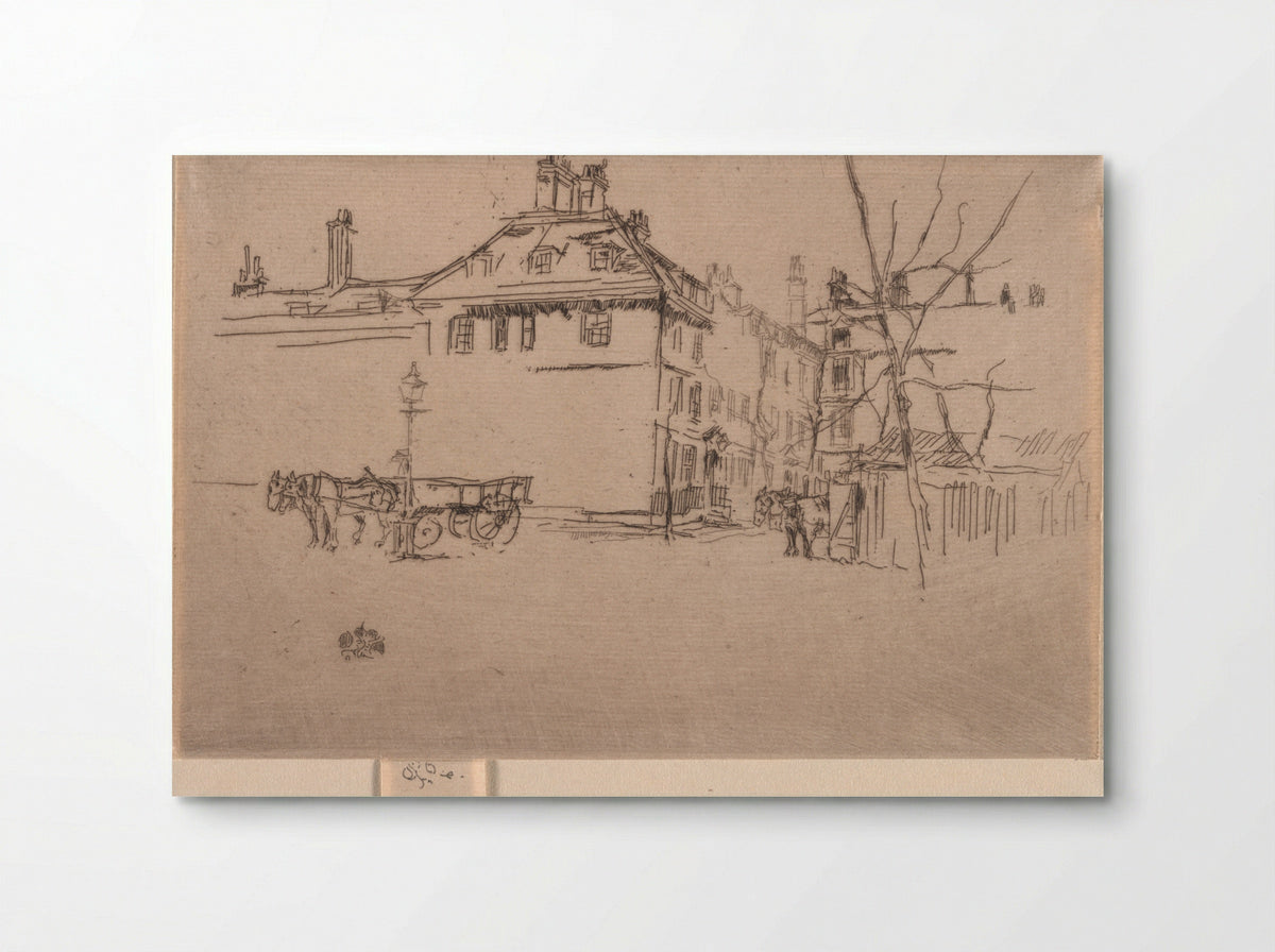 Temple - James McNeill Whistler - Poster