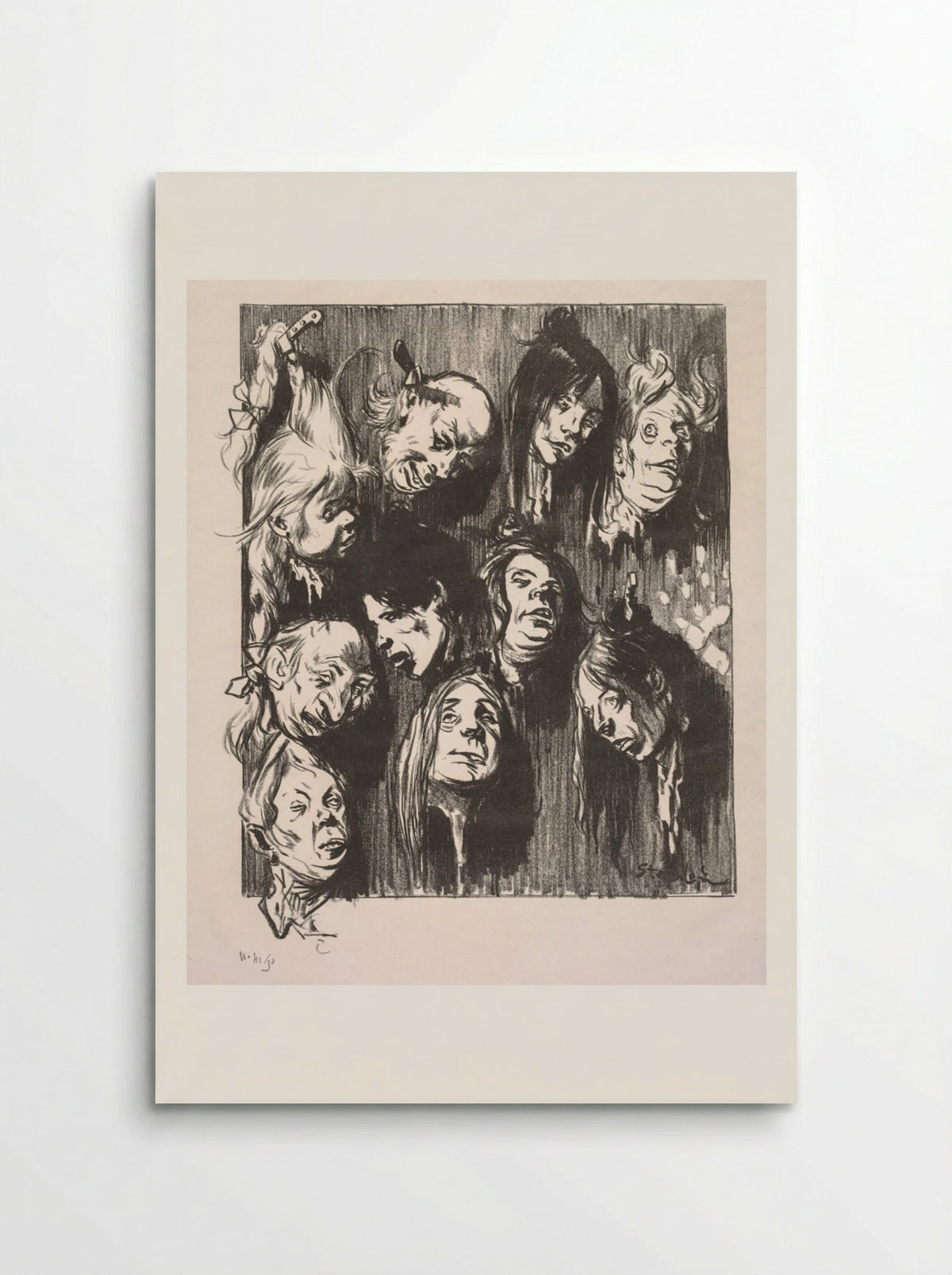 Ten Assassinations for a Penny - Théophile Alexandre Steinlen - Poster