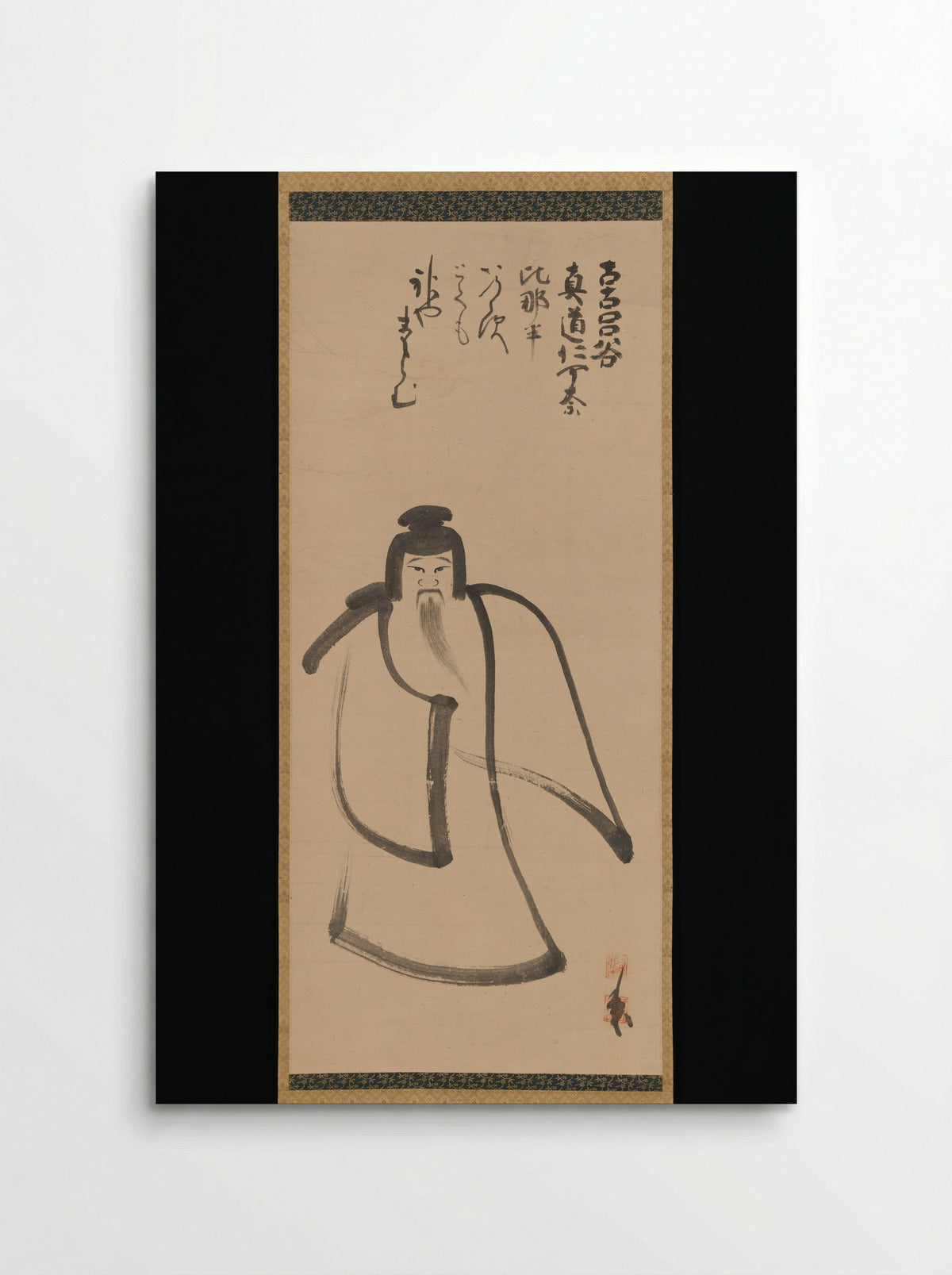 Tenjin Traveling to China - Konoe Nobutada - Poster