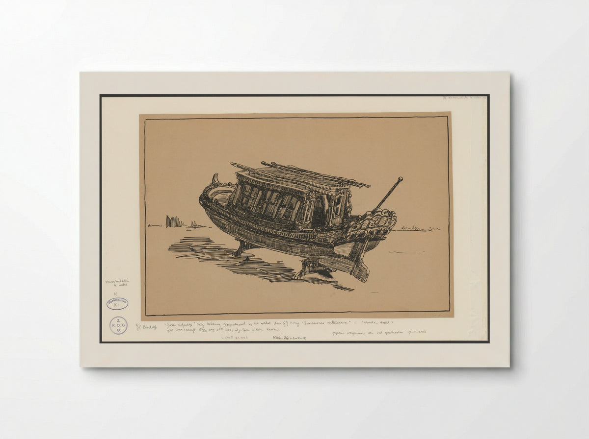 Tentjacht op het land - Felicien Bobeldijk - Poster