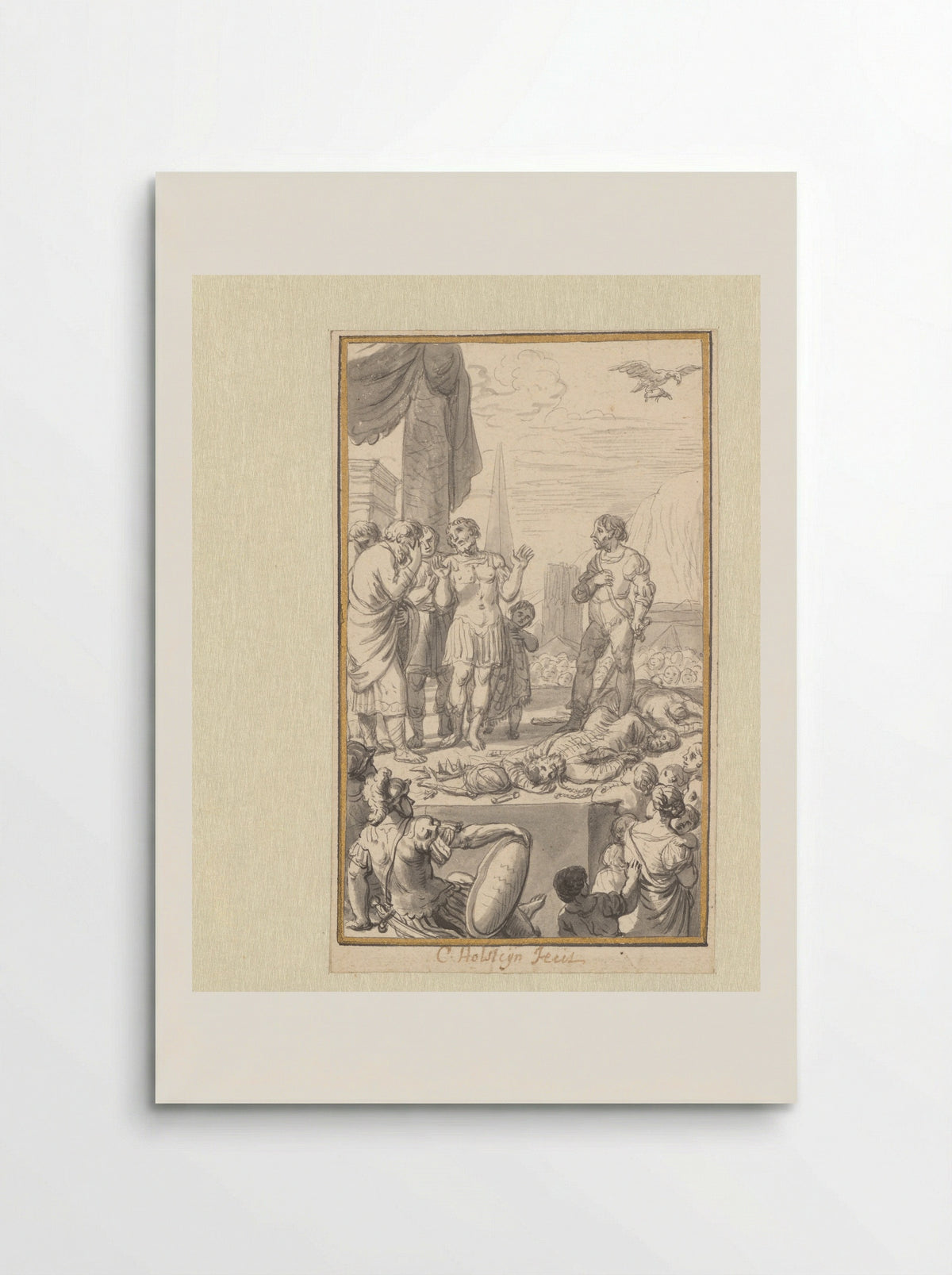 Terechtstelling - Cornelis Holsteyn - Poster