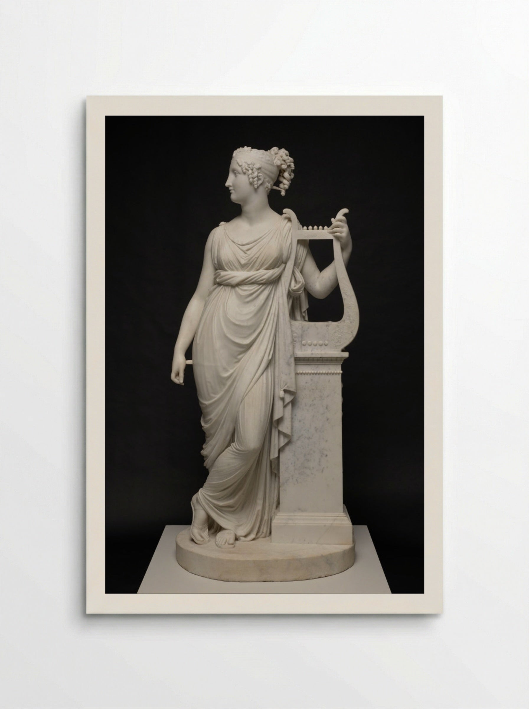 Terpsichore Lyran - Antonio Canova - Poster