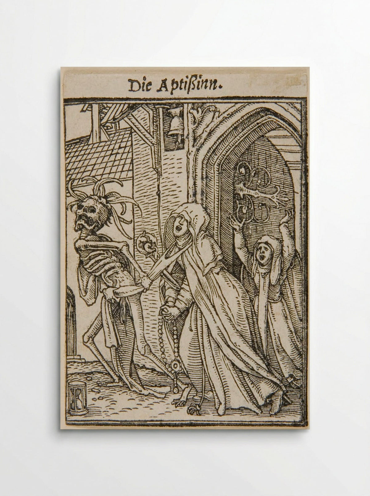 The Abbess - Hans Holbein the Younger - Poster