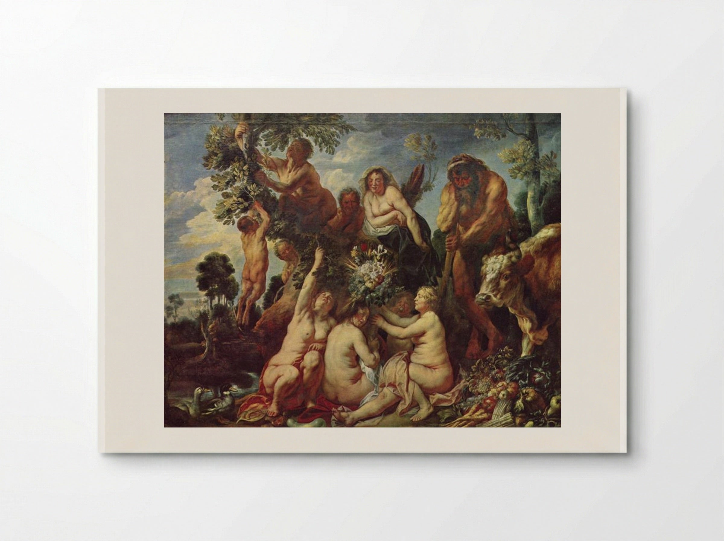 The Abundance of the Earth - Jacob Jordaens - Poster