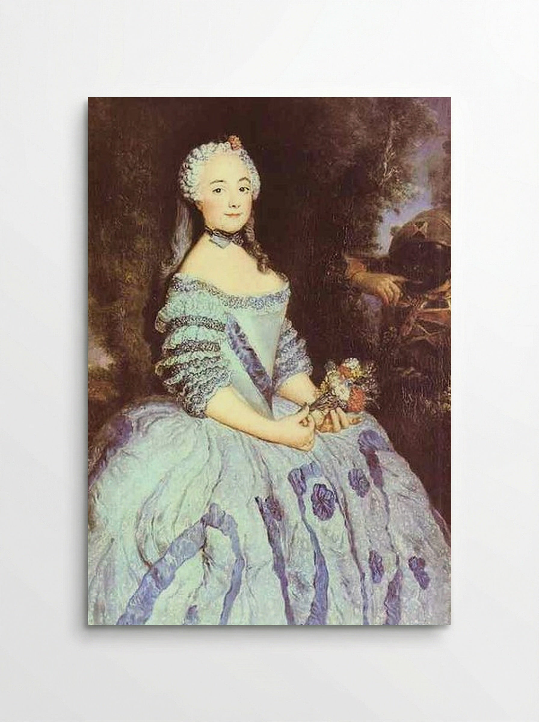 The Actress Babette Cochois - Antoine Pesne - Poster