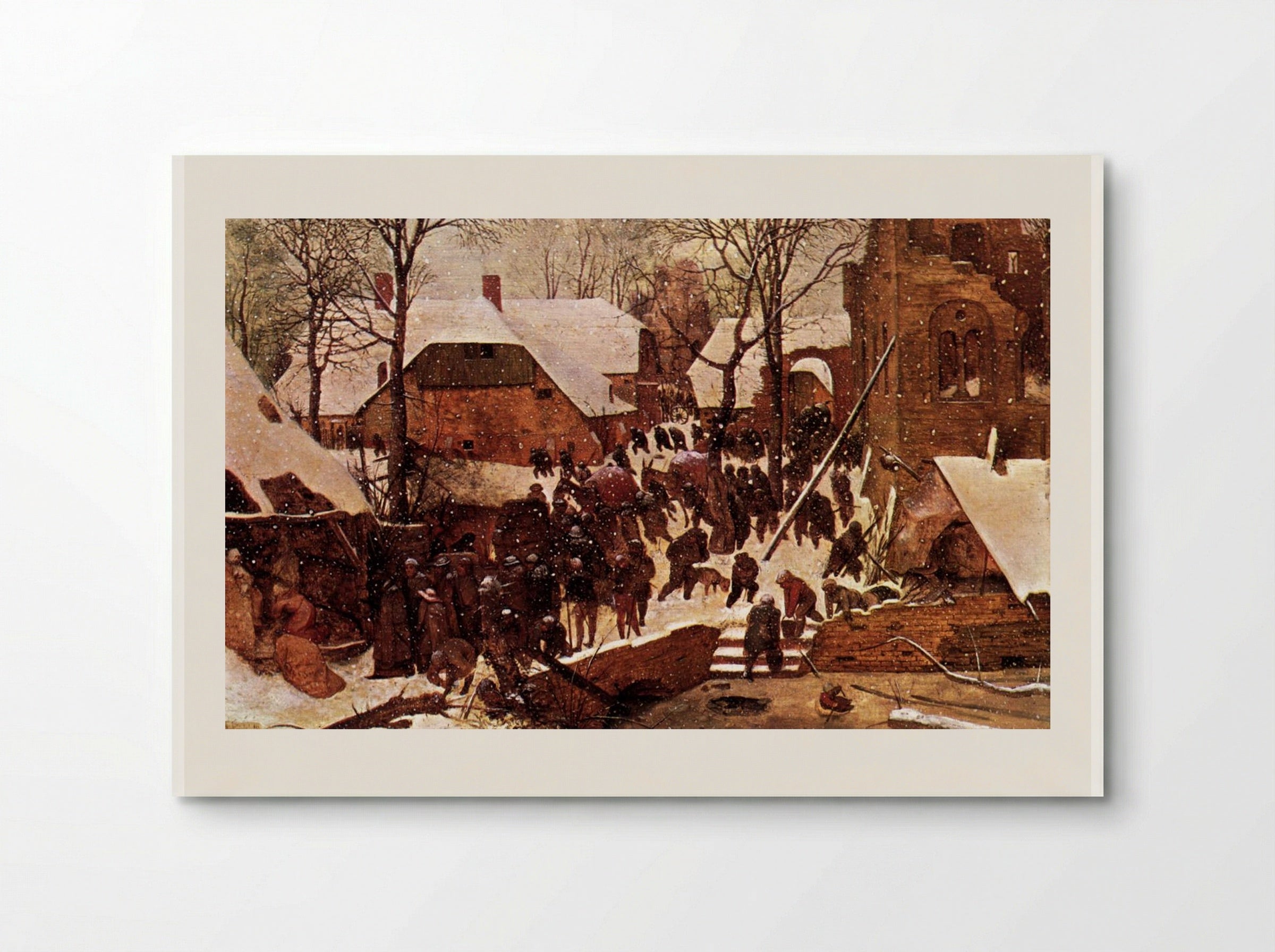 The Adoration of the Kings in the Snow - Pieter Bruegel the Elder - Poster