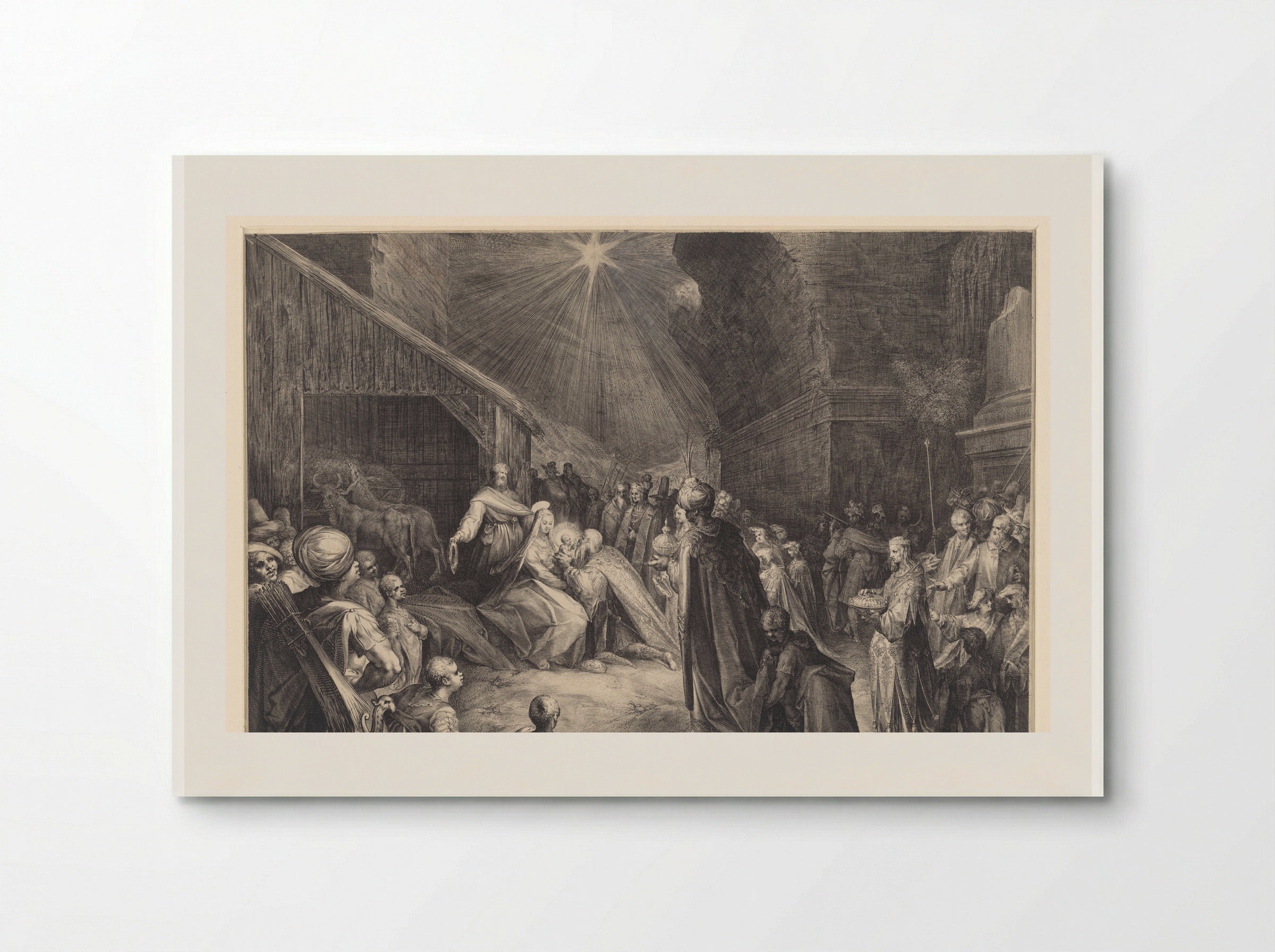 The Adoration of the Kings - Jan Harmensz. Muller - Poster