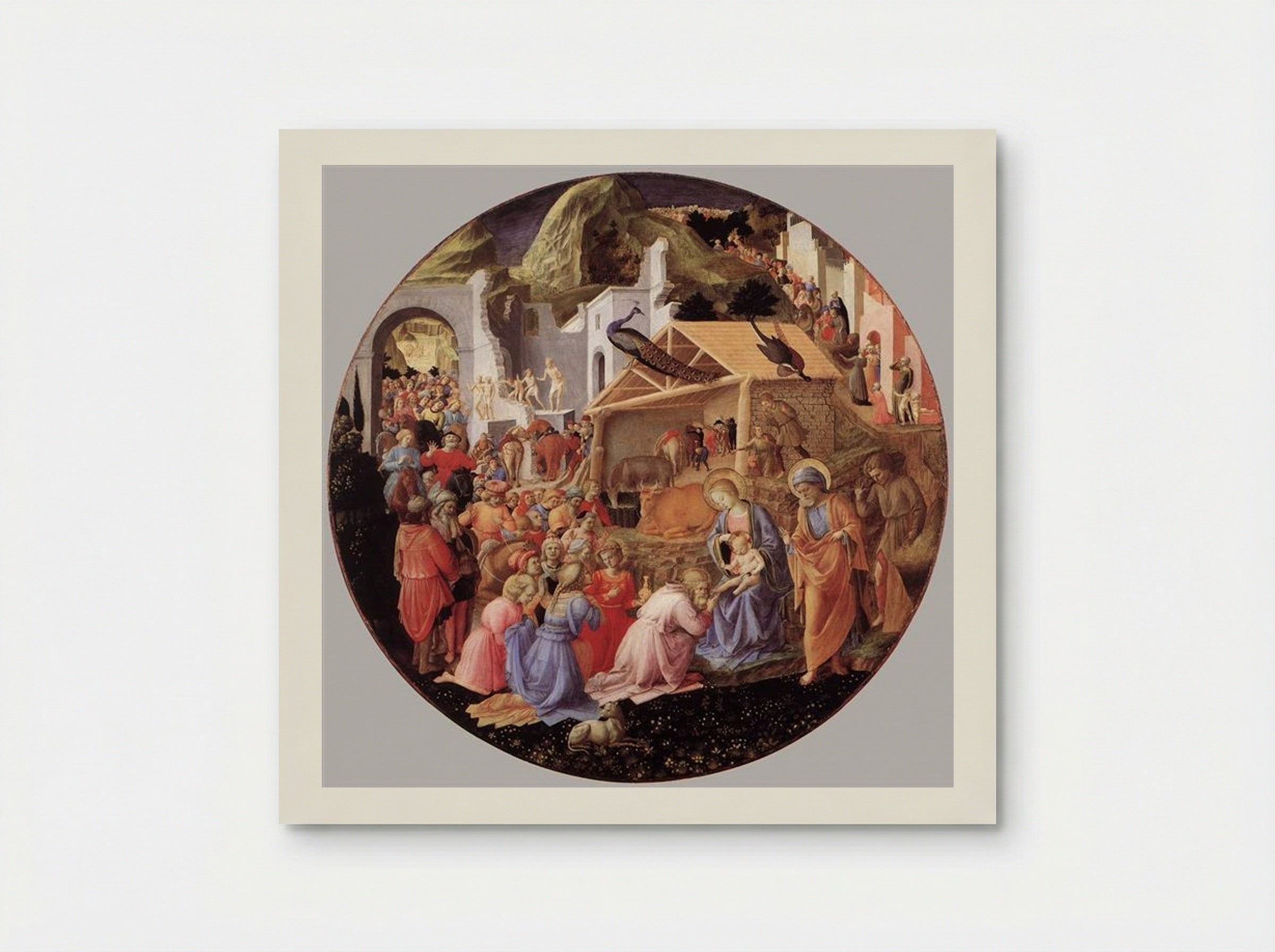 The Adoration of the Magi - Filippo Lippi - Poster