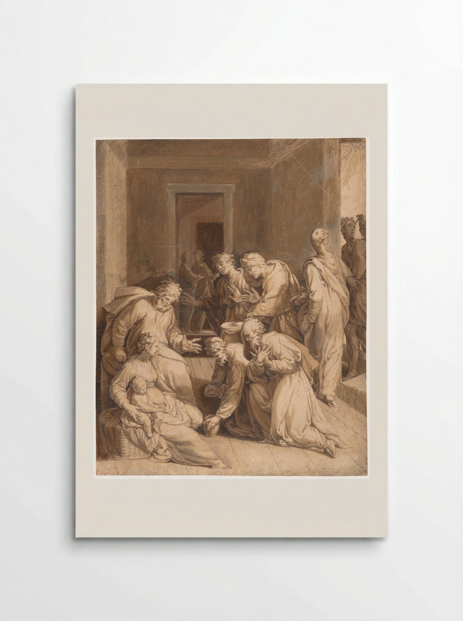 The Adoration of the Magi - Adriaan de Weerdt - Poster