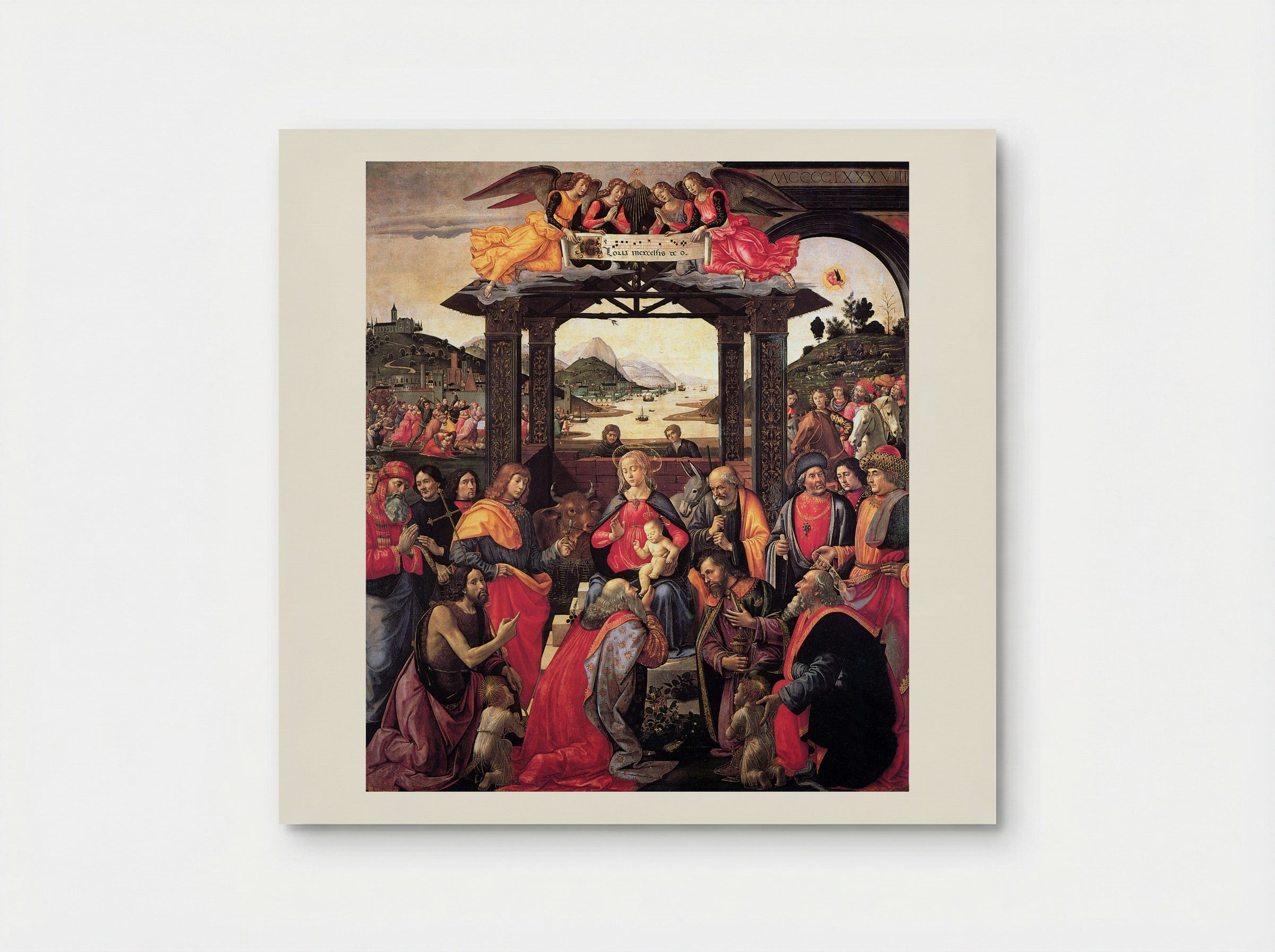 The Adoration of the Magi - Domenico Ghirlandaio - Poster