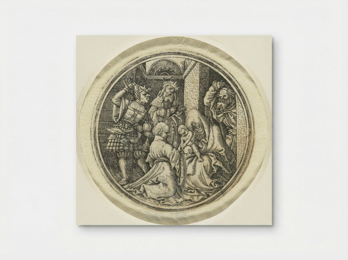 The Adoration of the Magi - Monogrammist HL - Poster