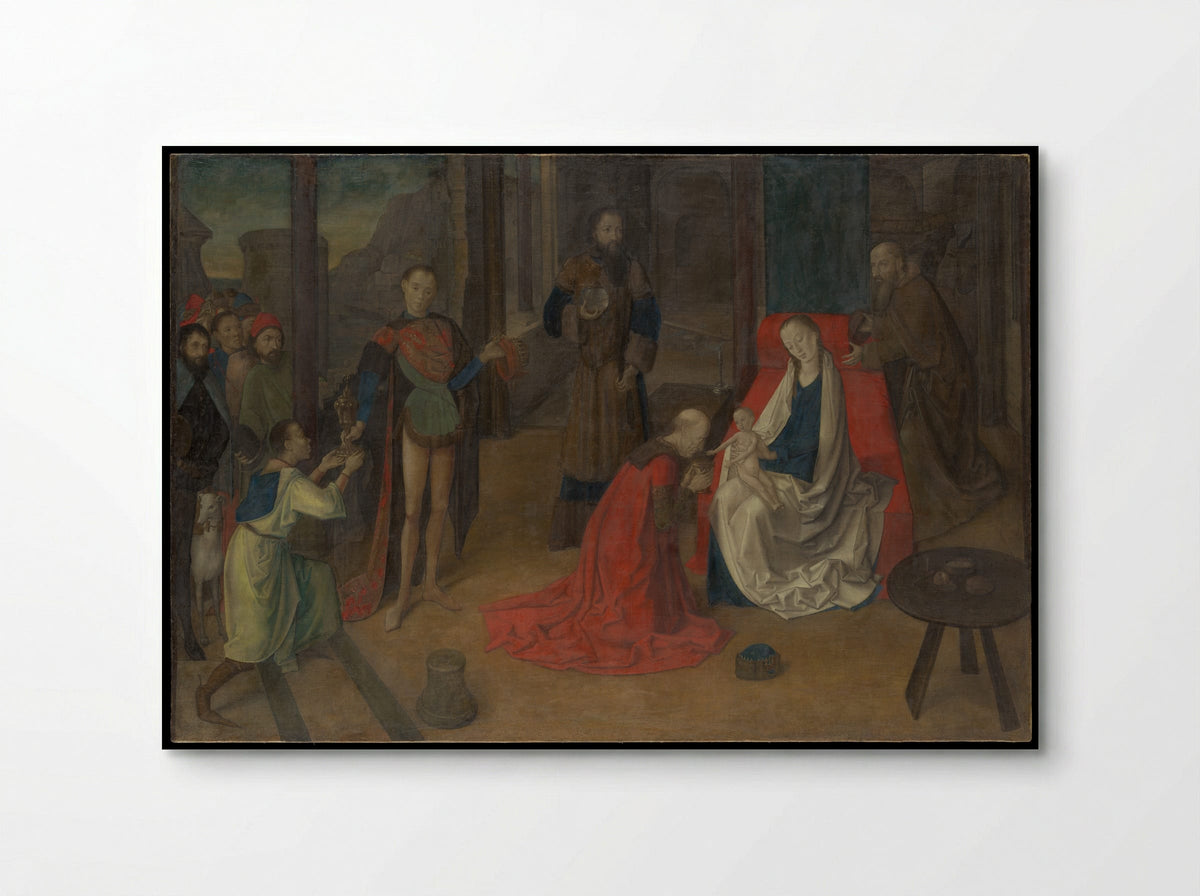 The Adoration of the Magi - Joos van Wassenhove - Poster