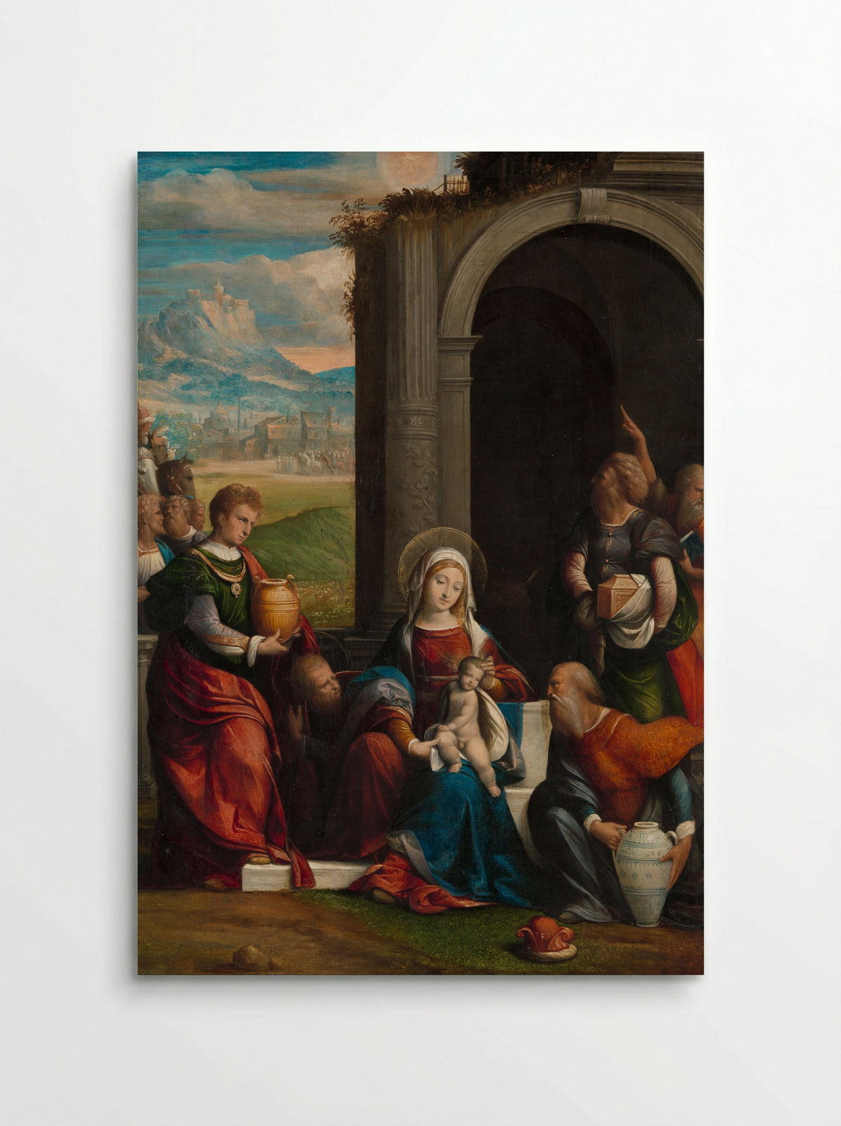 The Adoration of the Magi - Garofalo - Poster