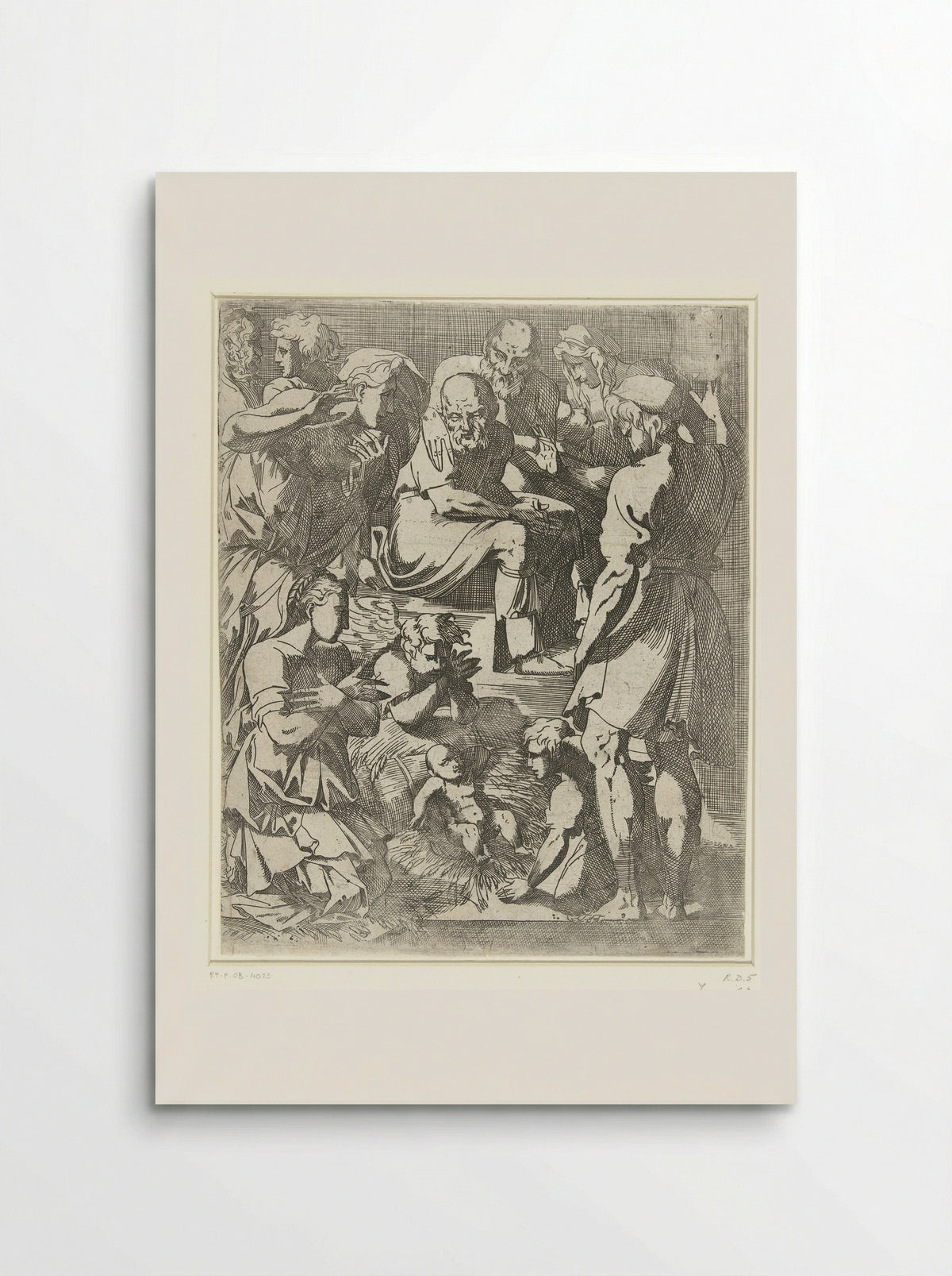 The Adoration of the Shepherds - Geoffroy Dumonstier - Poster