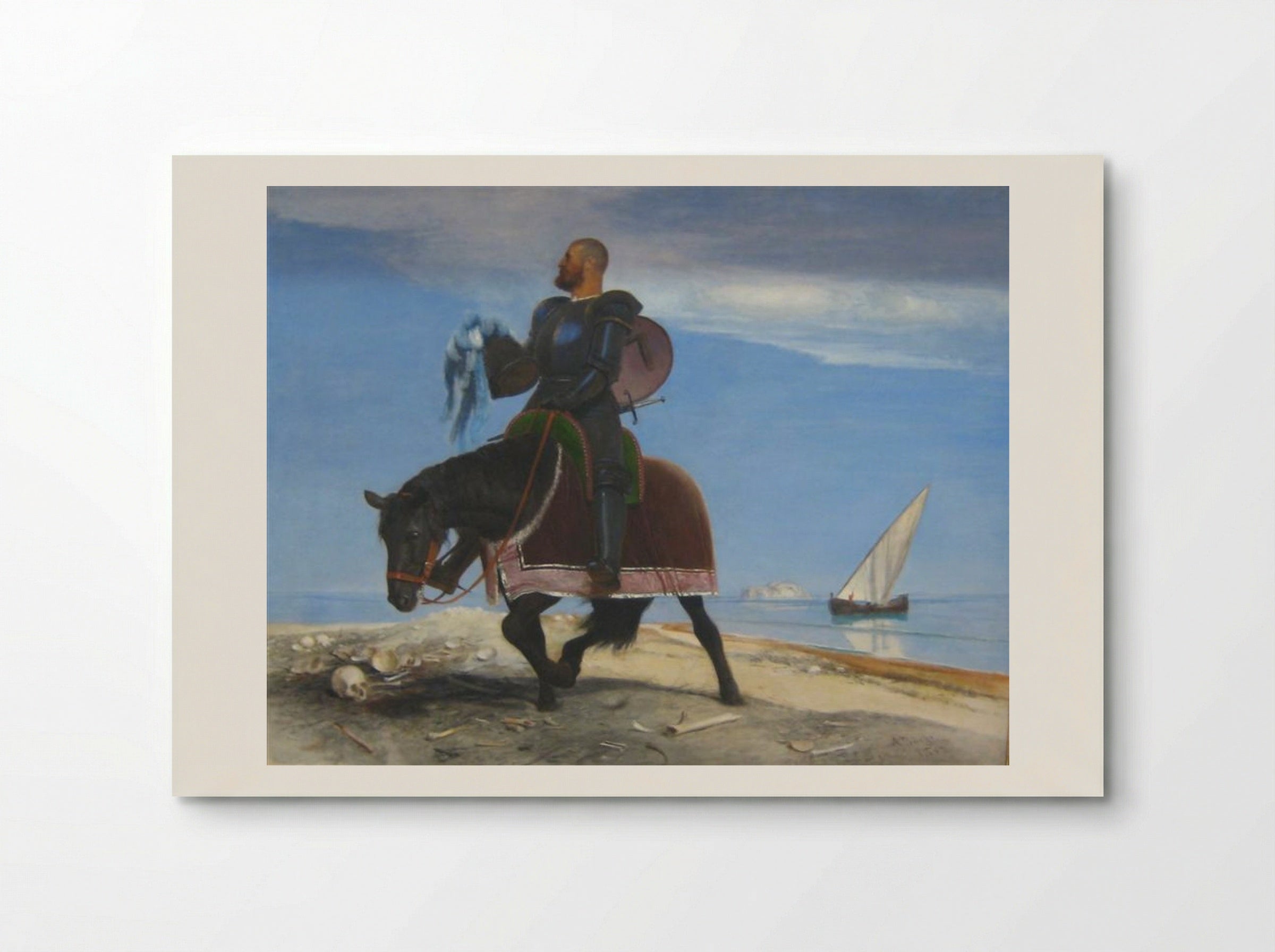 The Adventurer - Arnold Böcklin - Poster