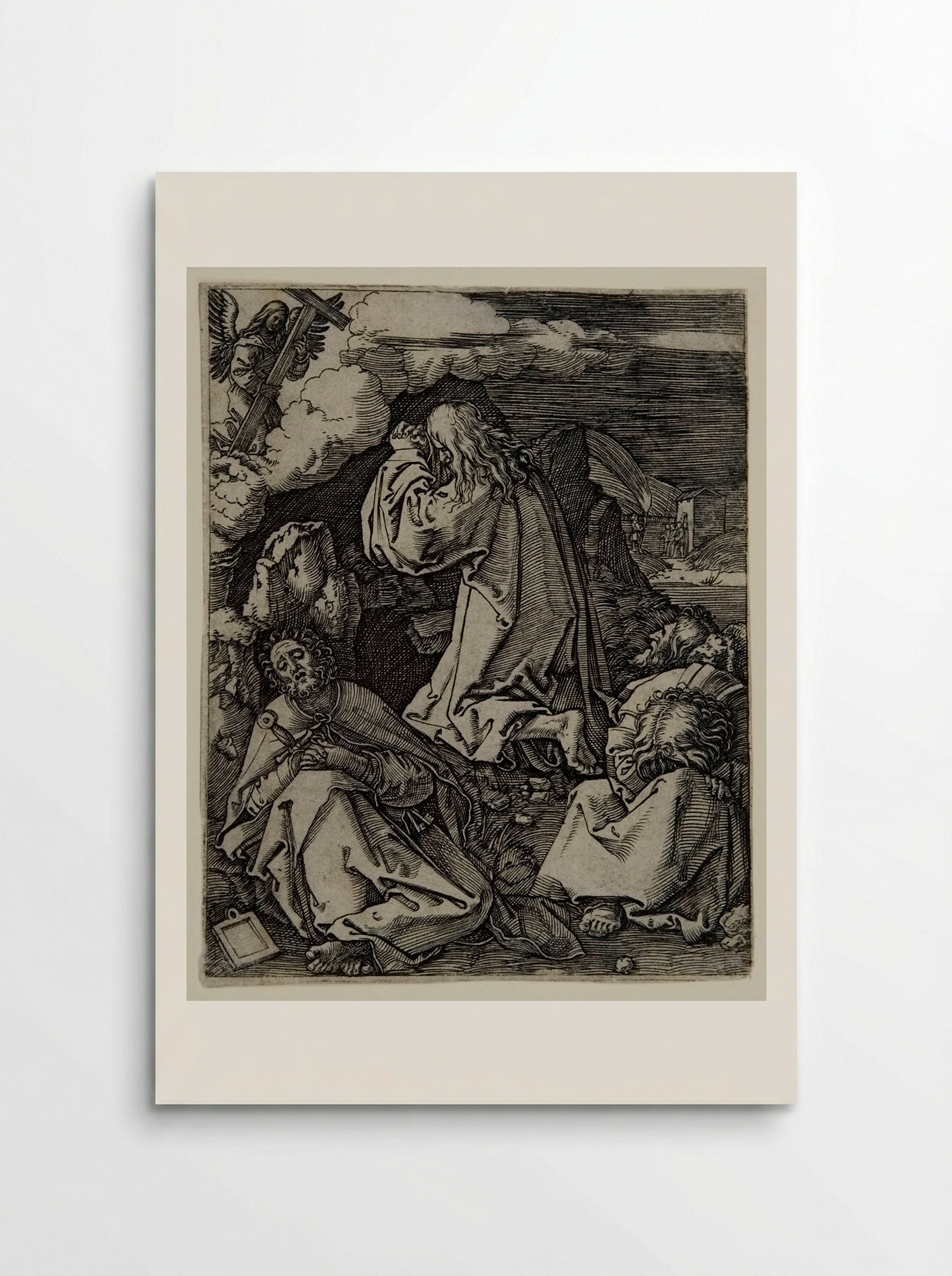The Agony in the Garden - Marcantonio Raimondi - Poster