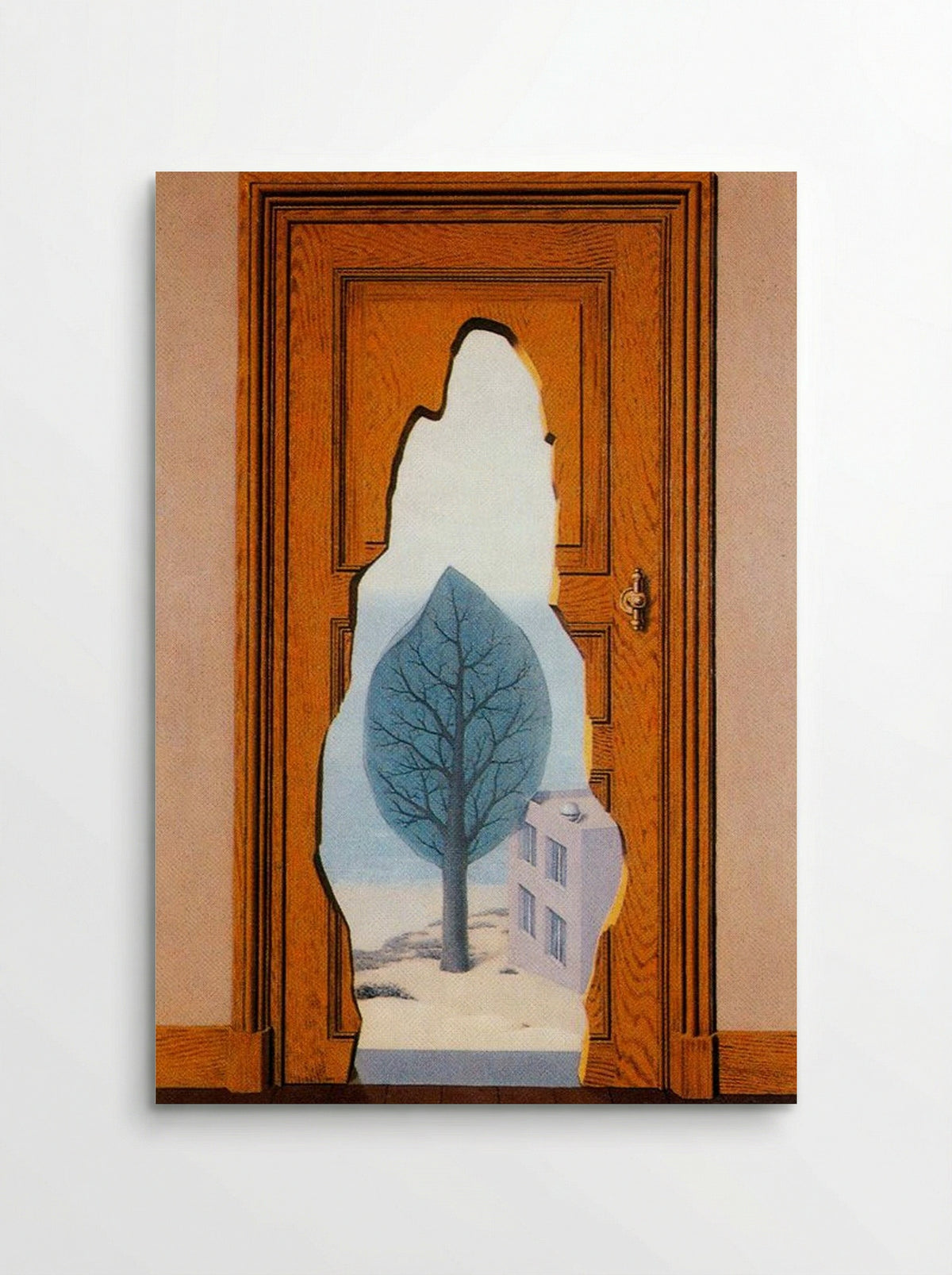 The Amorous Perspective - René Magritte - Poster