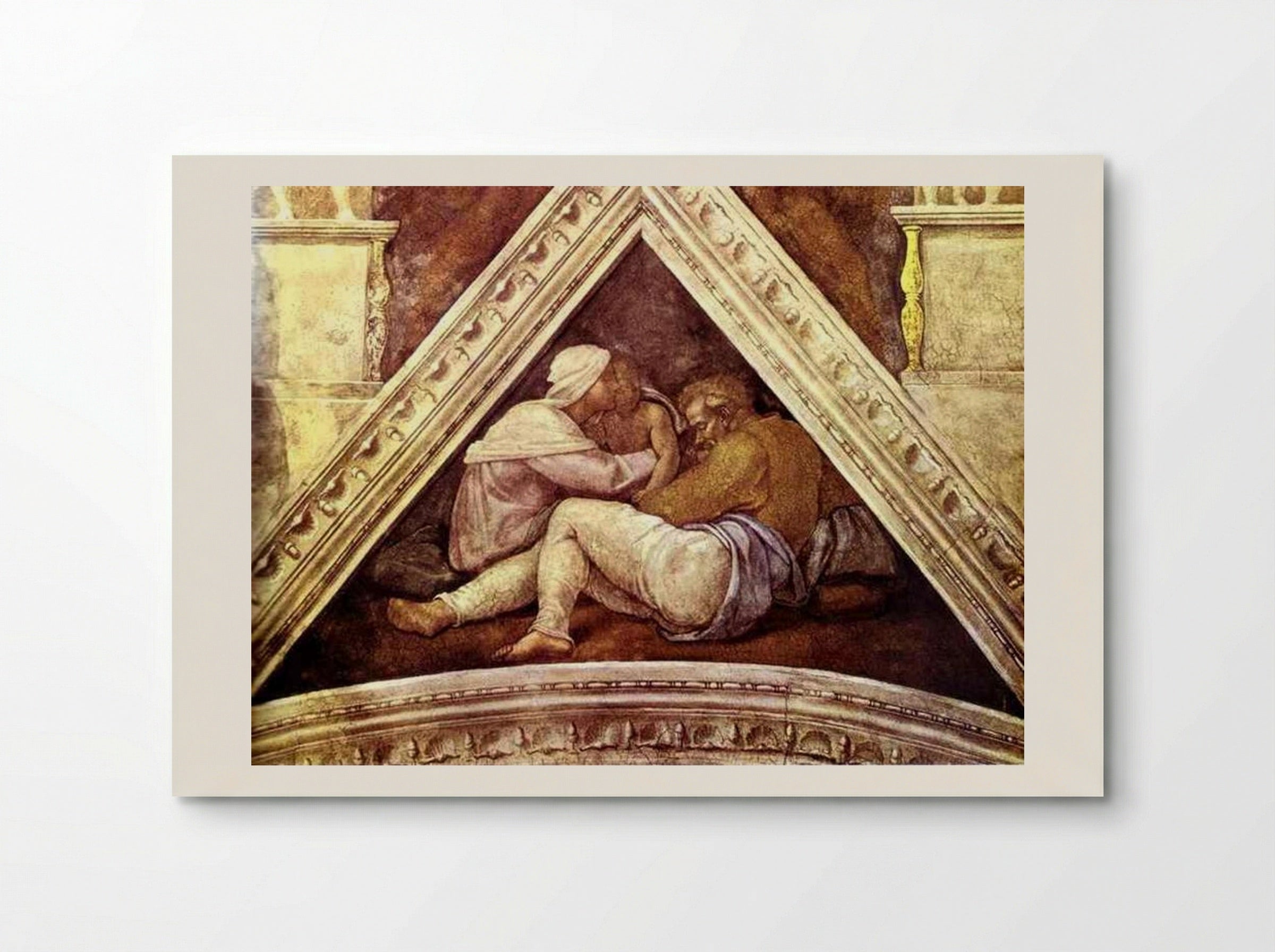 The Ancestors of Christ: Josias - Michelangelo Buonarroti - Poster
