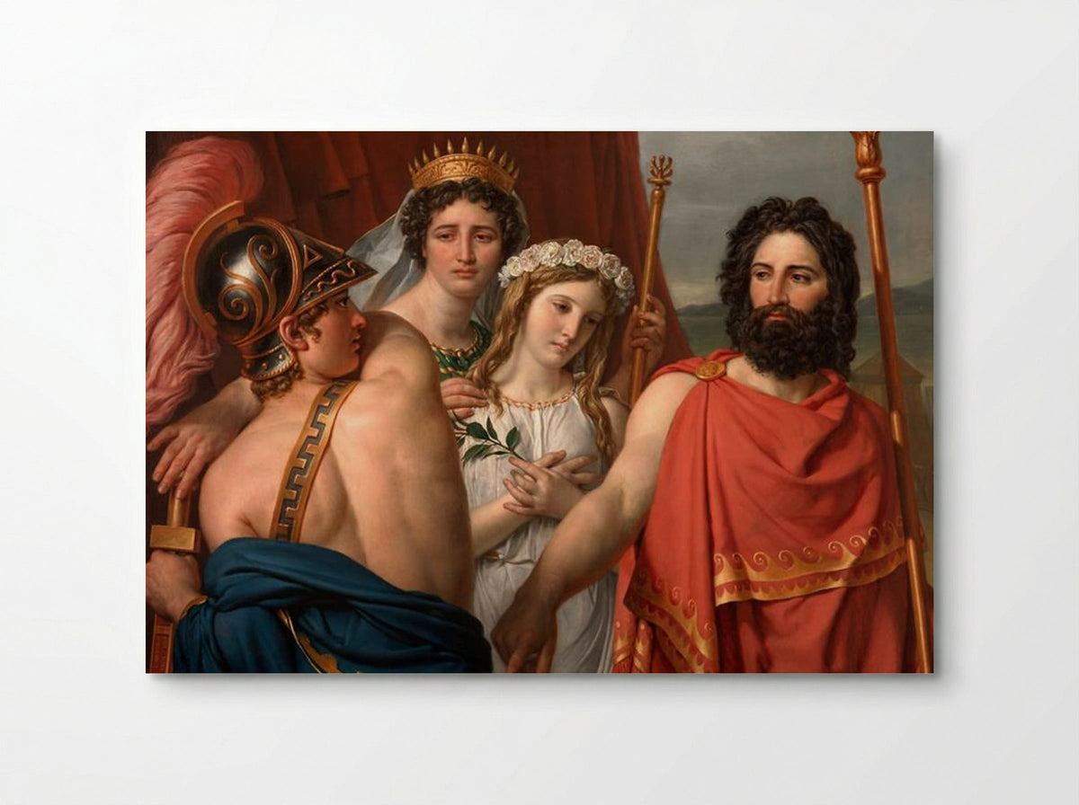 The Anger of Achilles - Jacques-Louis David - Poster