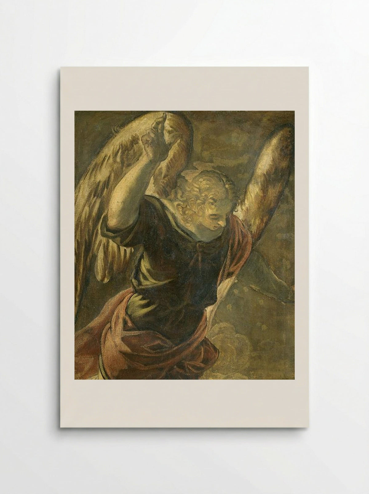 The Annunciation: The Angel Gabriel - Tintoretto - Poster