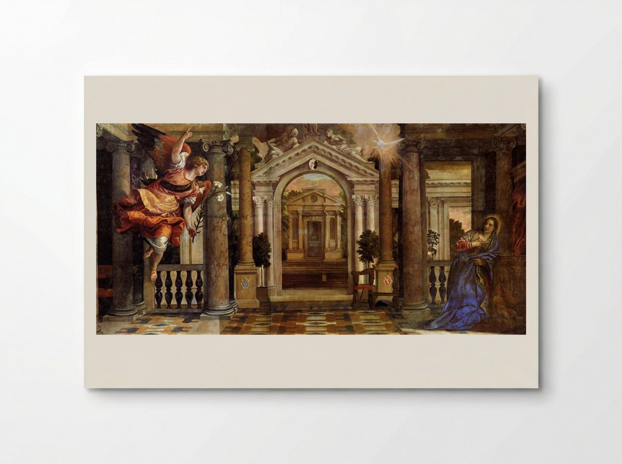 The Annunciation - Paolo Veronese - Poster