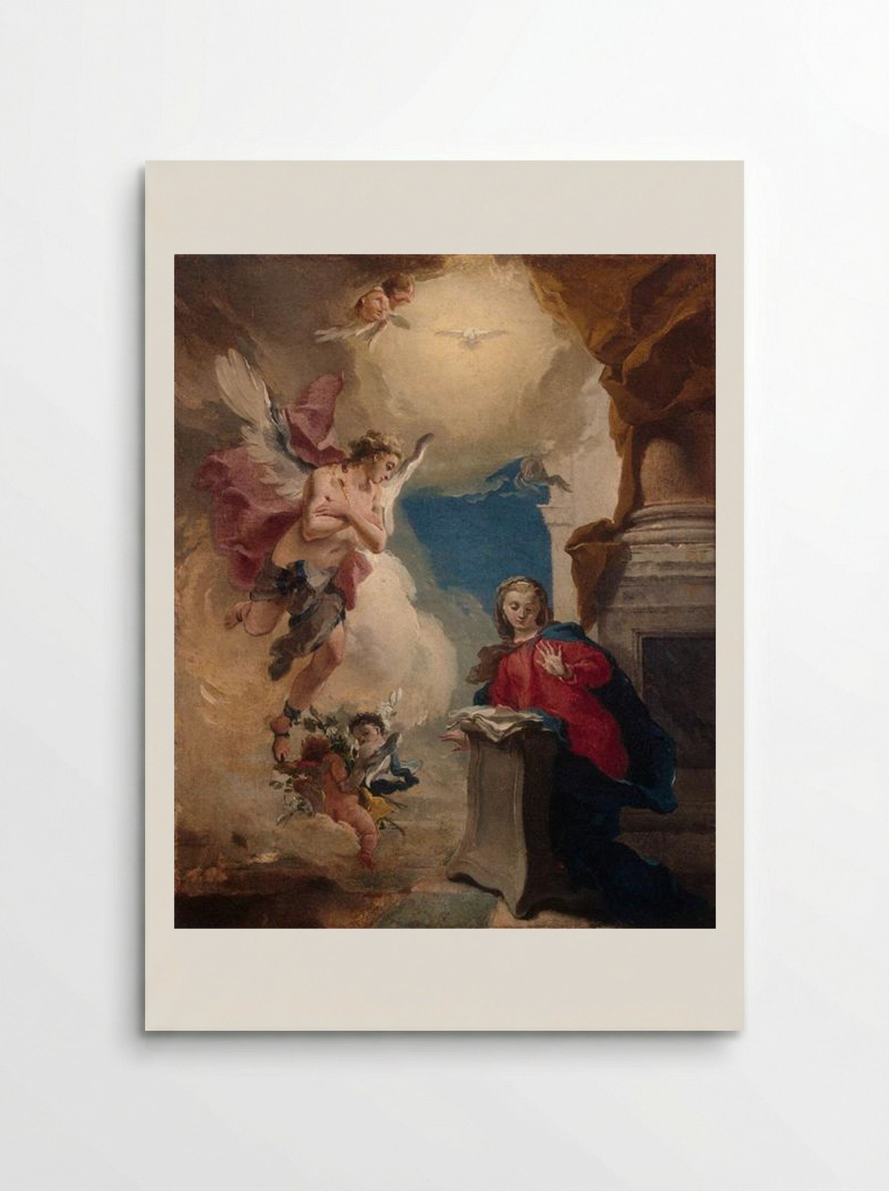The Annunciation - Giovanni Battista Tiepolo - Poster