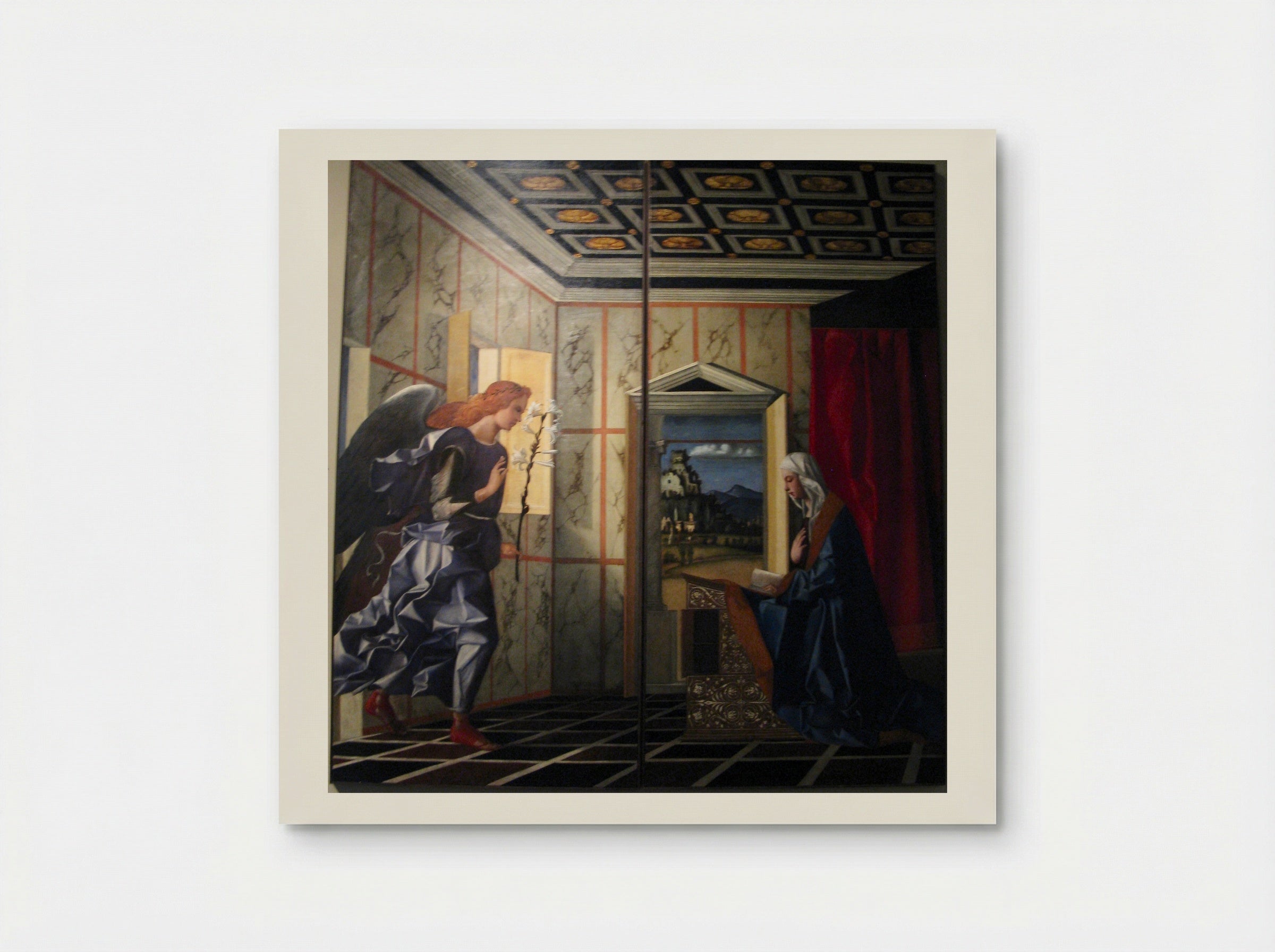 The Annunciation - Giovanni Bellini - Poster