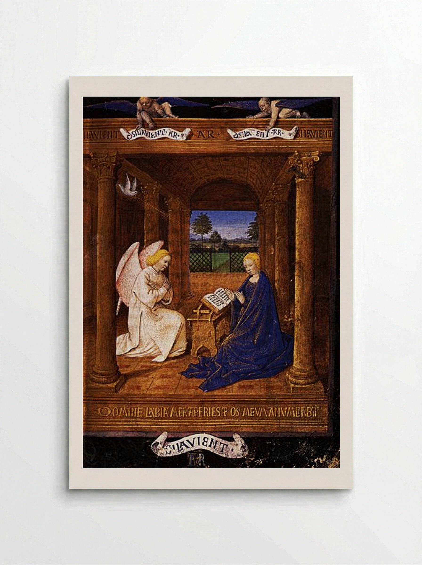 The Annunciation - Jean Fouquet - Poster