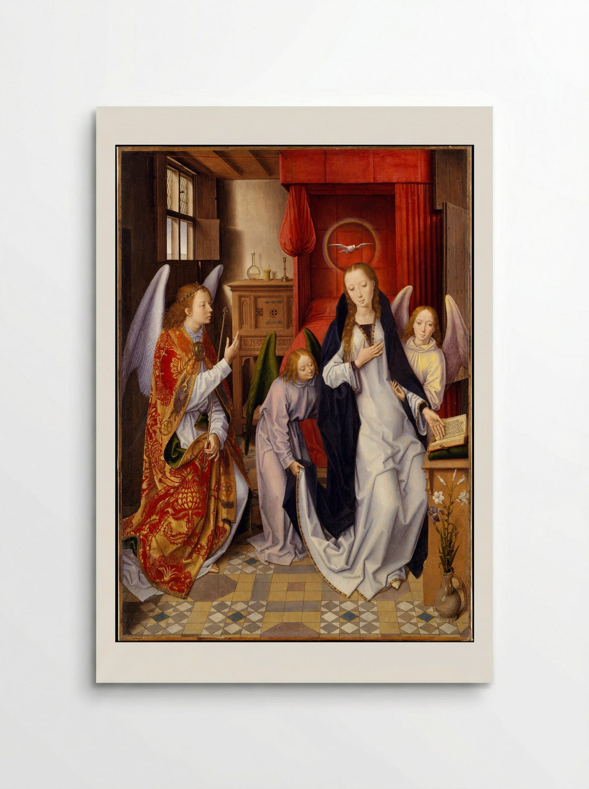 The Annunciation - Hans Memling - Poster