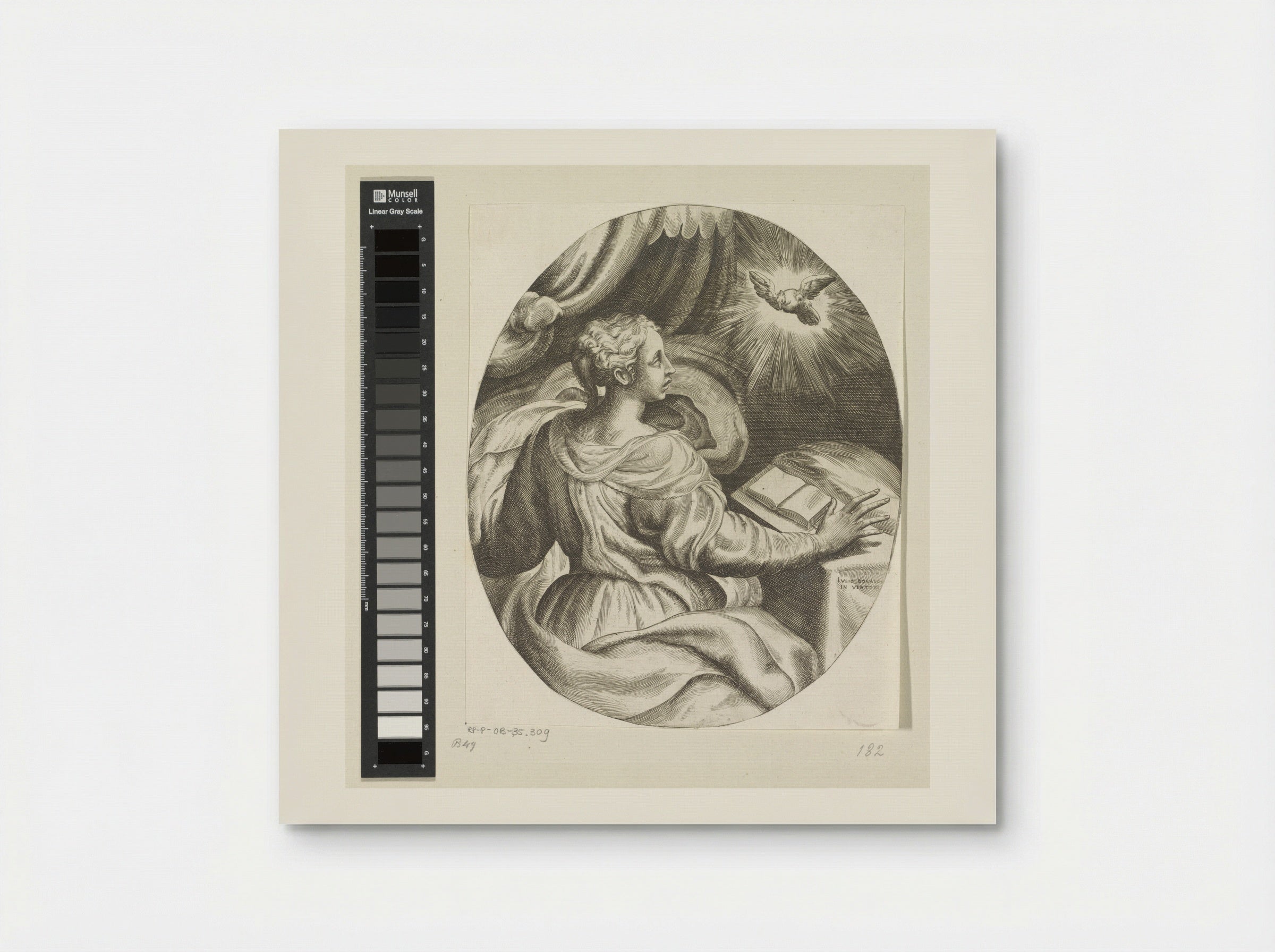 The Annunciation - Giulio Bonasone - Poster