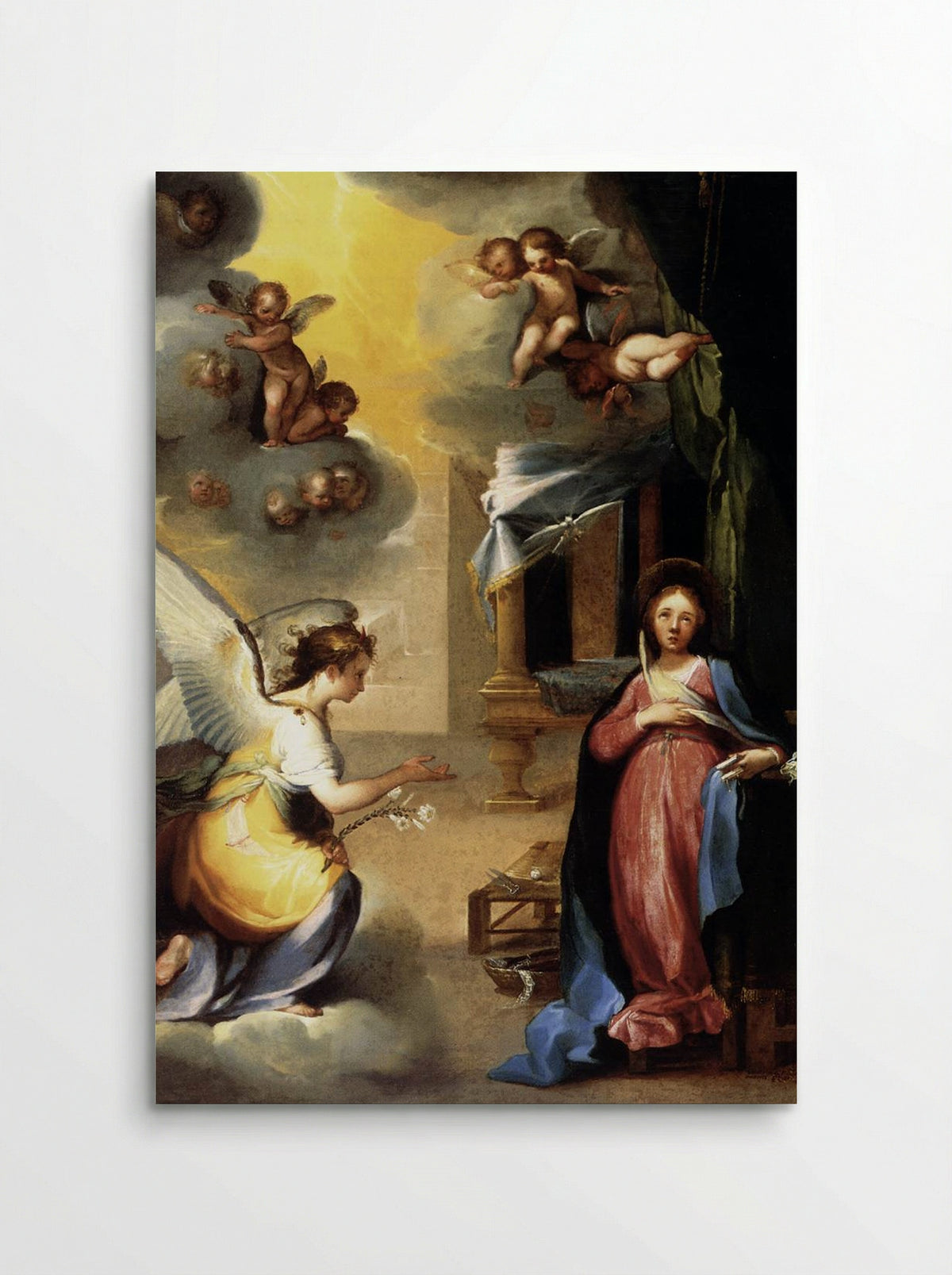 The Annunciation - Ventura Salimbeni - Poster