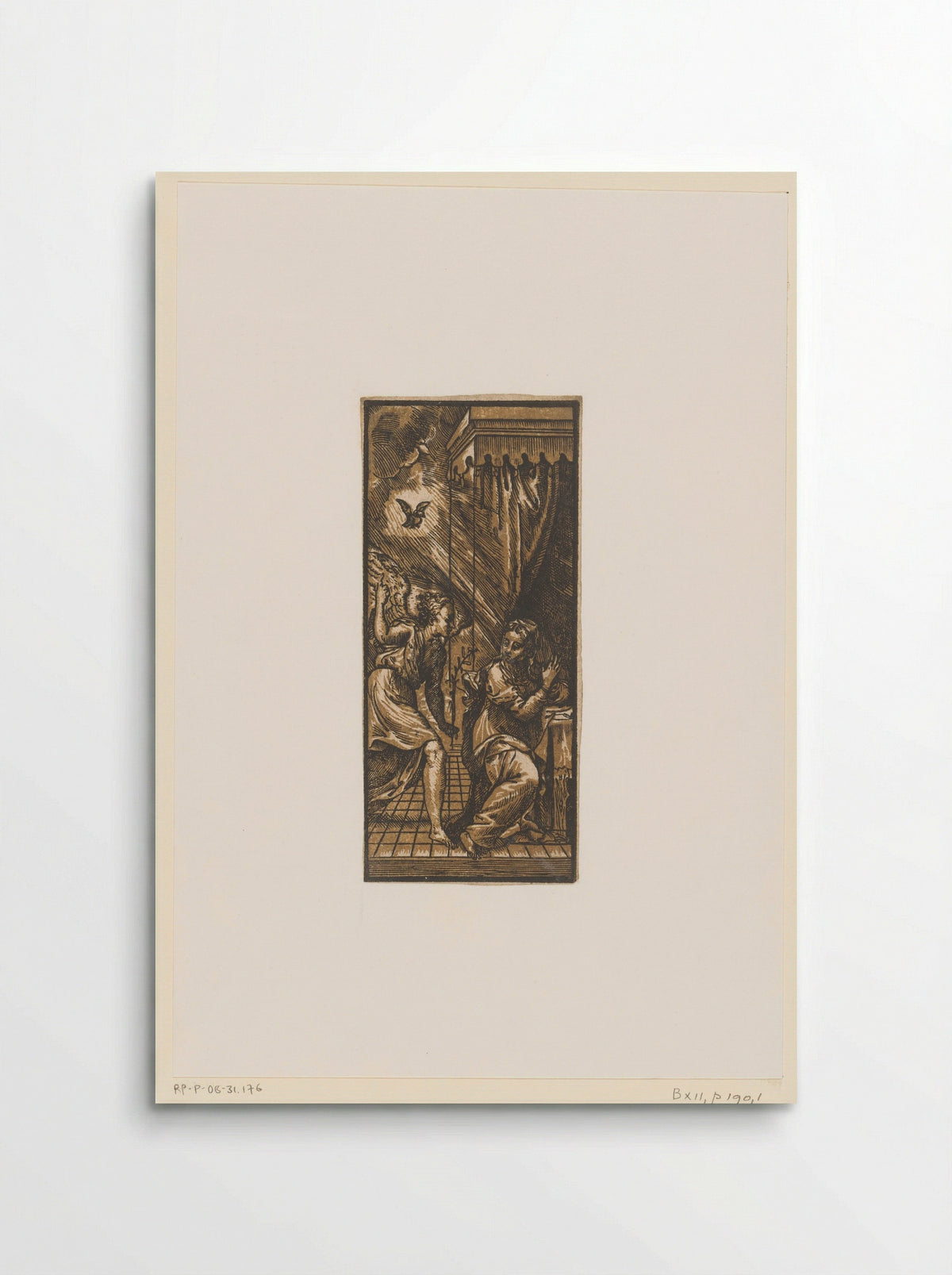 The Annunciation - Anton Maria I Zanetti - Poster