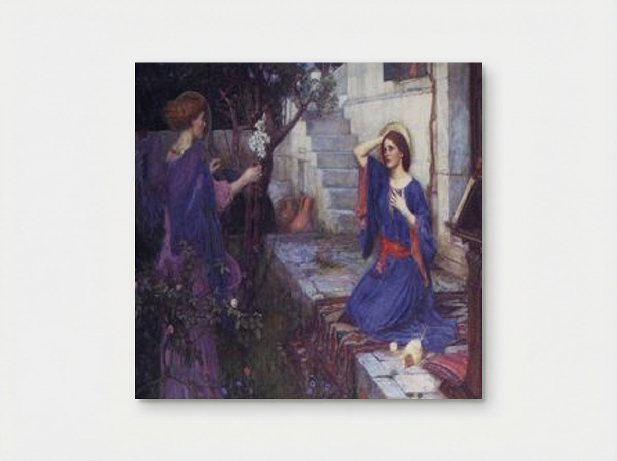 The Annunciation - John William Waterhouse - Poster