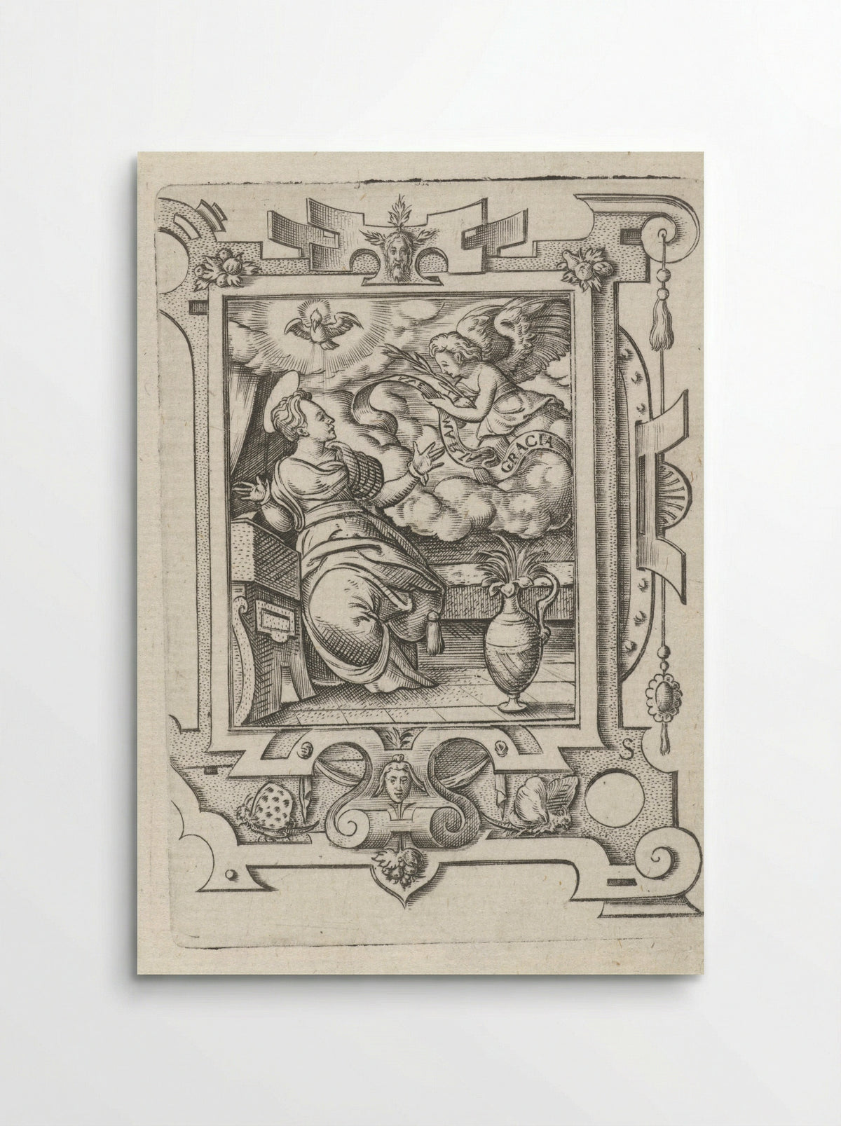 The Annunciation - Virgilius Solis - Poster