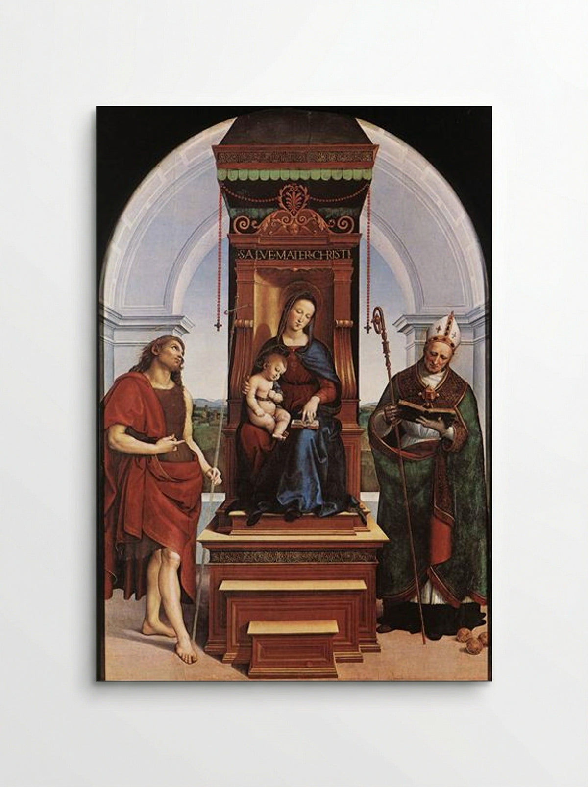 The Ansidei Madonna - Raphael - Poster