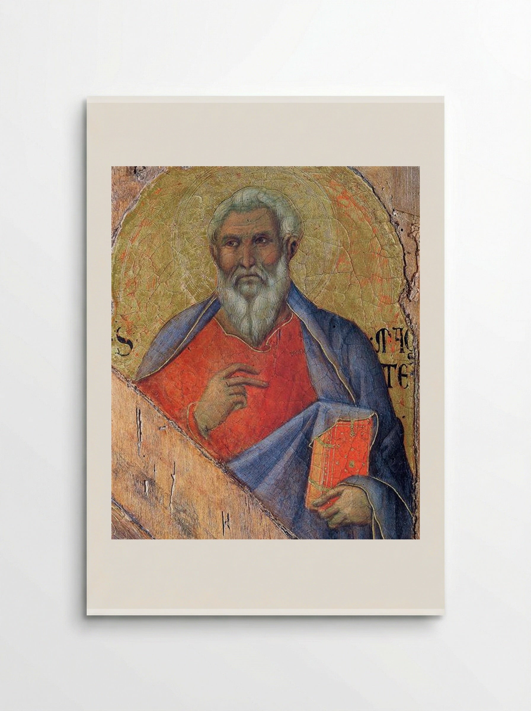 The Apostle Matthew - Duccio di Buoninsegna - Poster