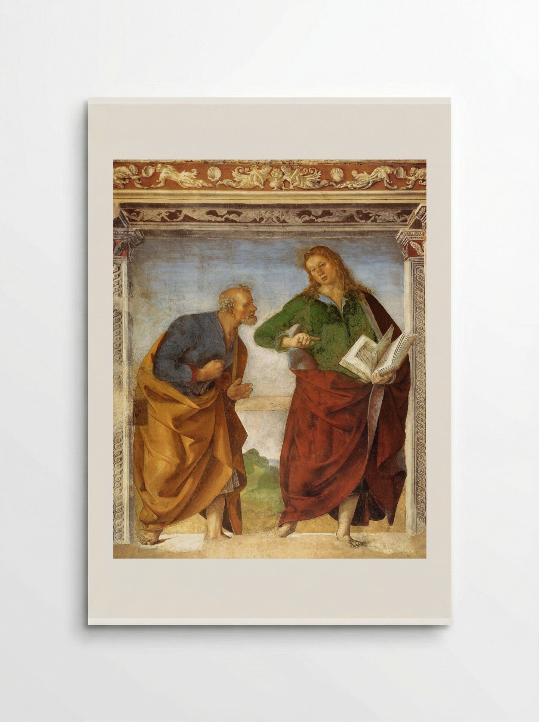 The Apostles Peter and John the Evangelist - Luca Signorelli - Poster