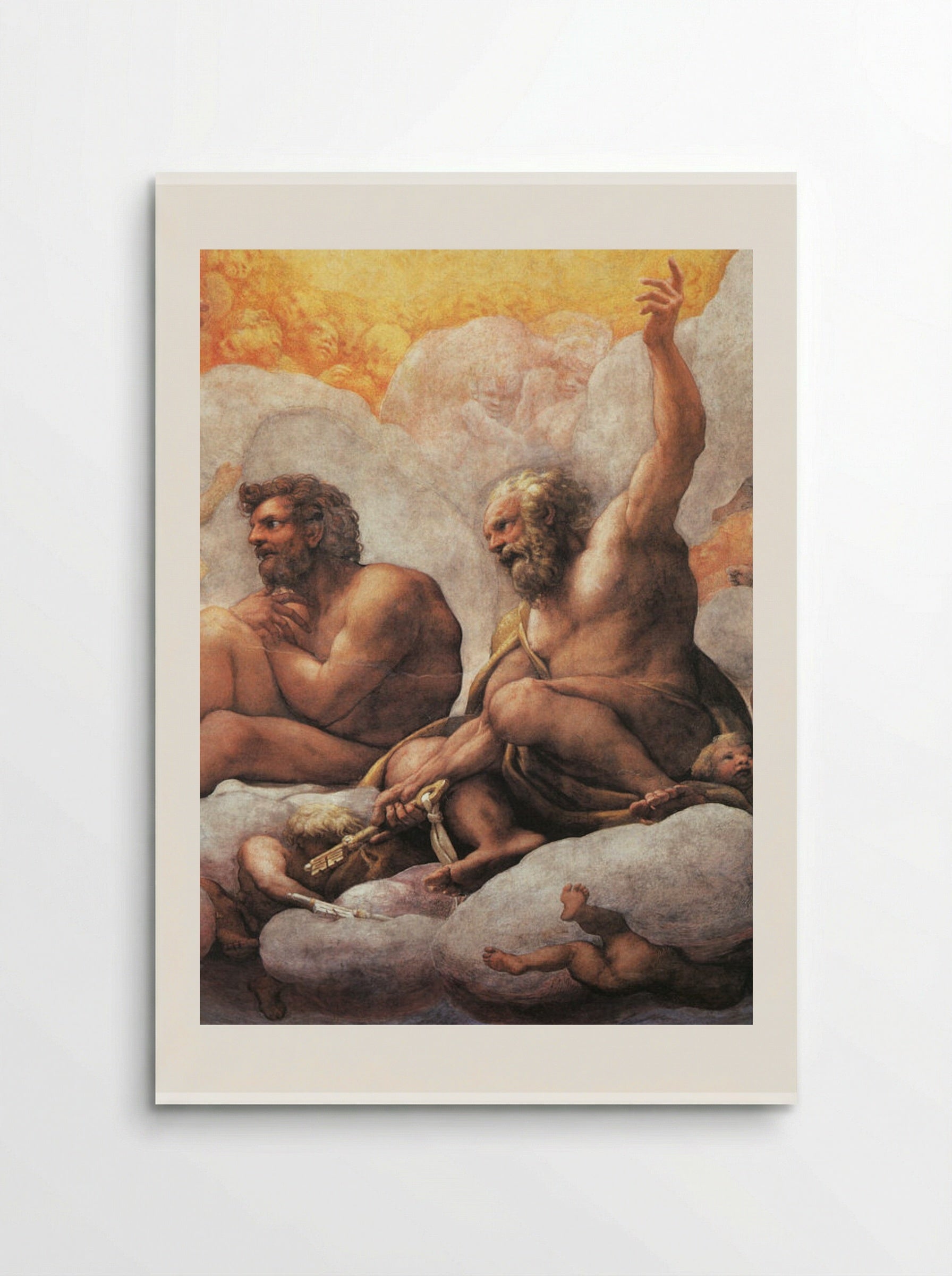 The Apostles Peter and Paul - Correggio - Poster