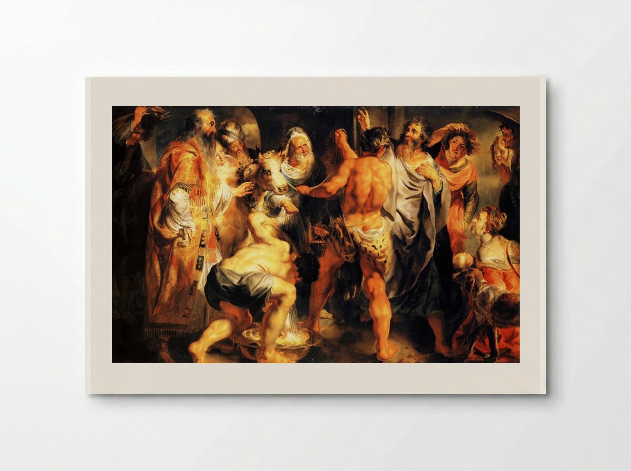 The Apostles, St. Paul and St. Barnabas at Lystra - Jacob Jordaens - Poster