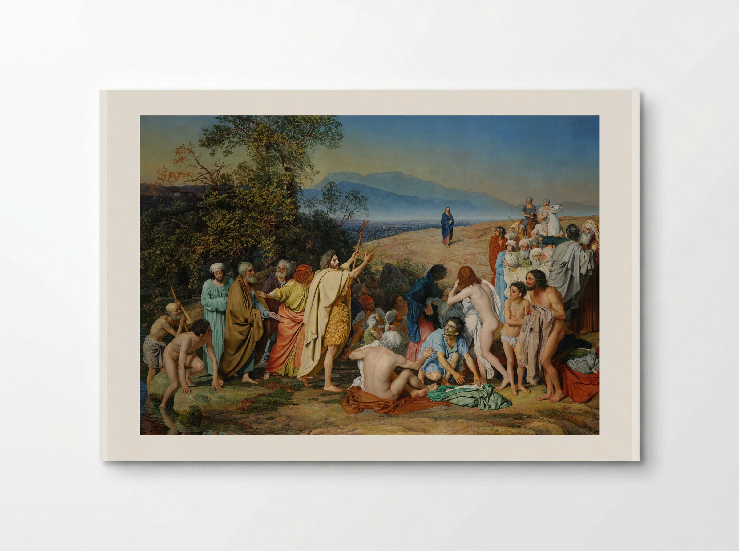 The Appearance of Christ to the People - Alexander Ivanov - Poster