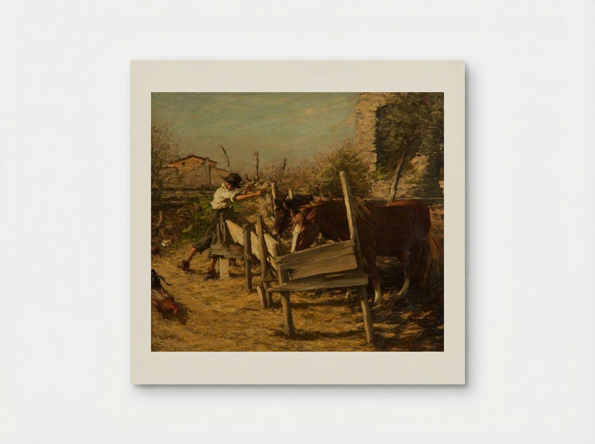 The Appian Way - Henry Herbert La Thangue - Poster