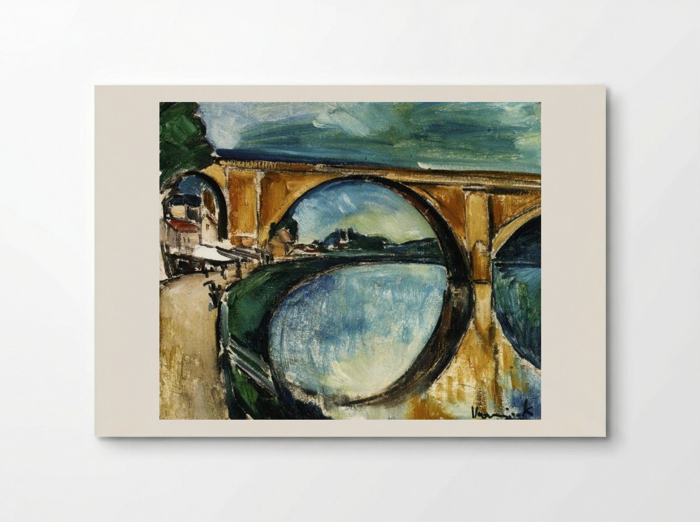 The Aqueduct at Nogent-sur-Marne - Maurice de Vlaminck - Poster
