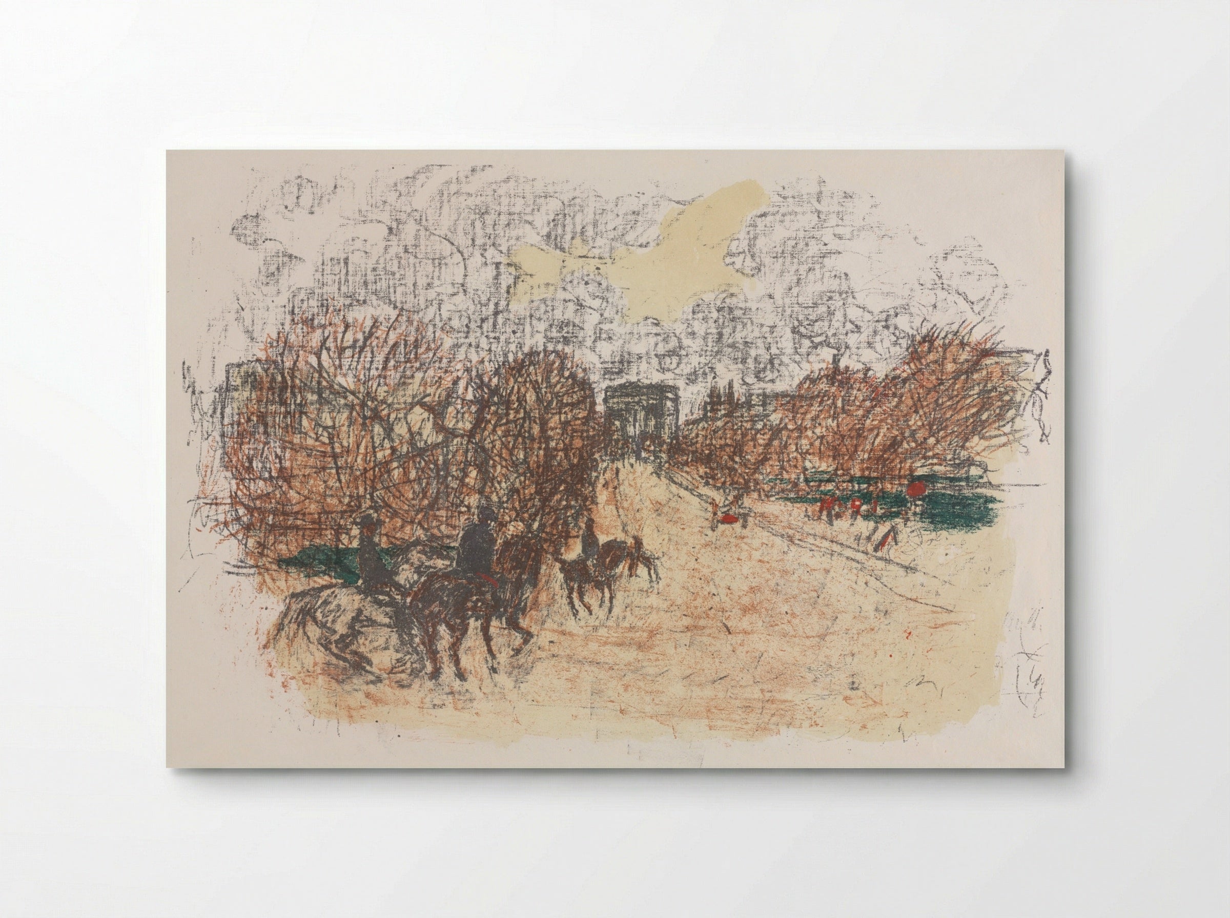 The Arc de Triomphe - Pierre Bonnard - Poster