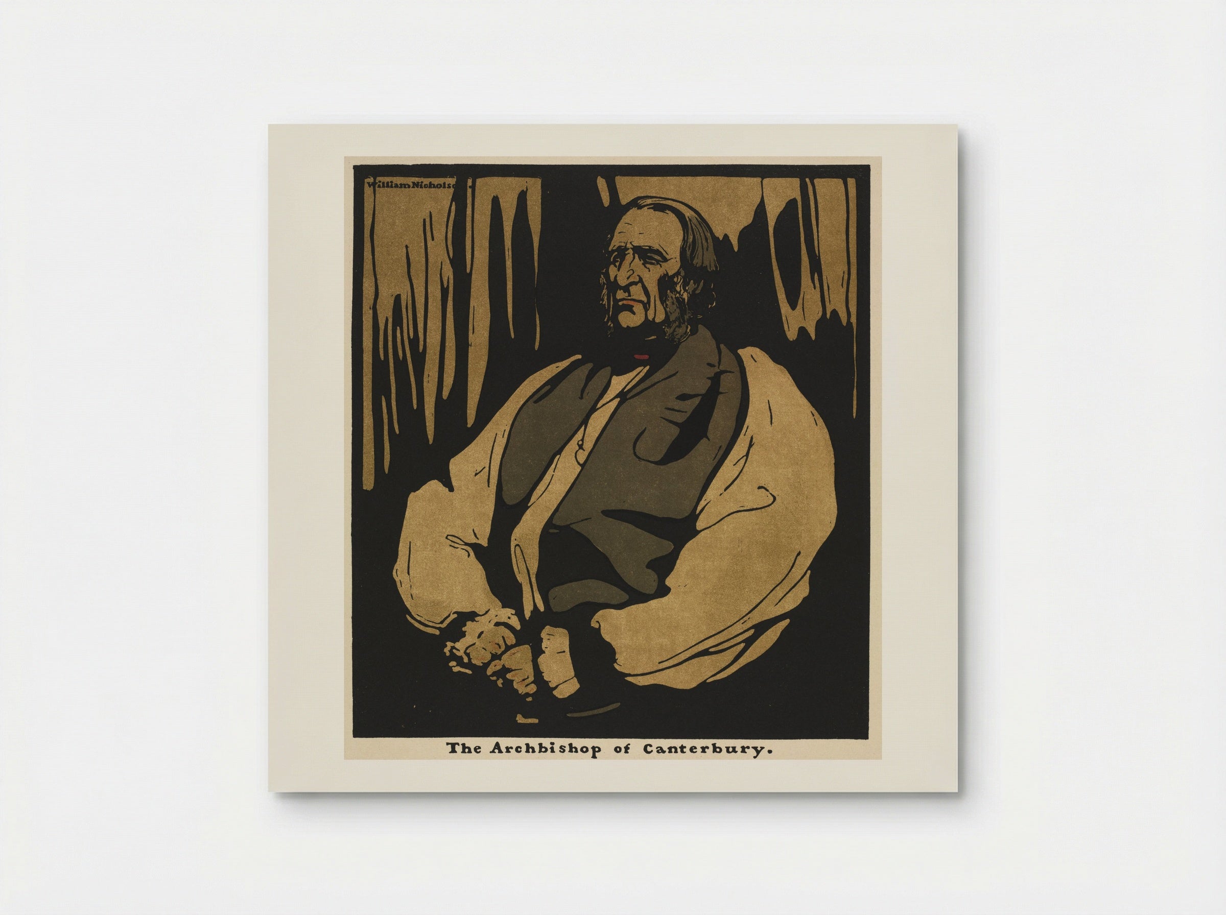 The Archbishop of Canterbury - William Nicholson - Poster