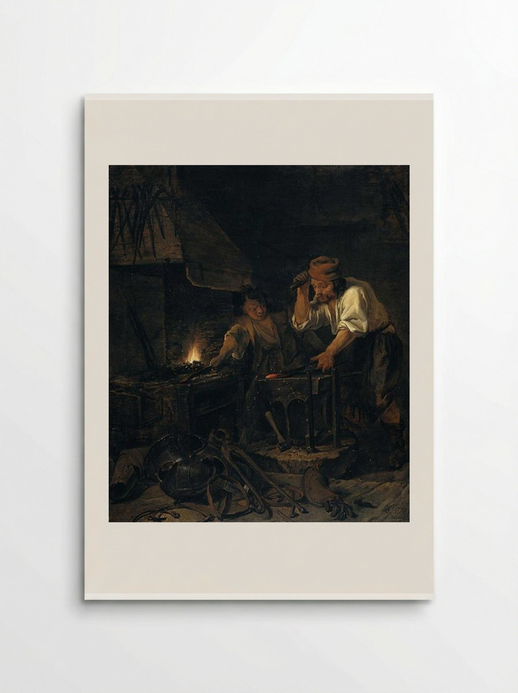 The Armorer - Gabriel Metsu - Poster